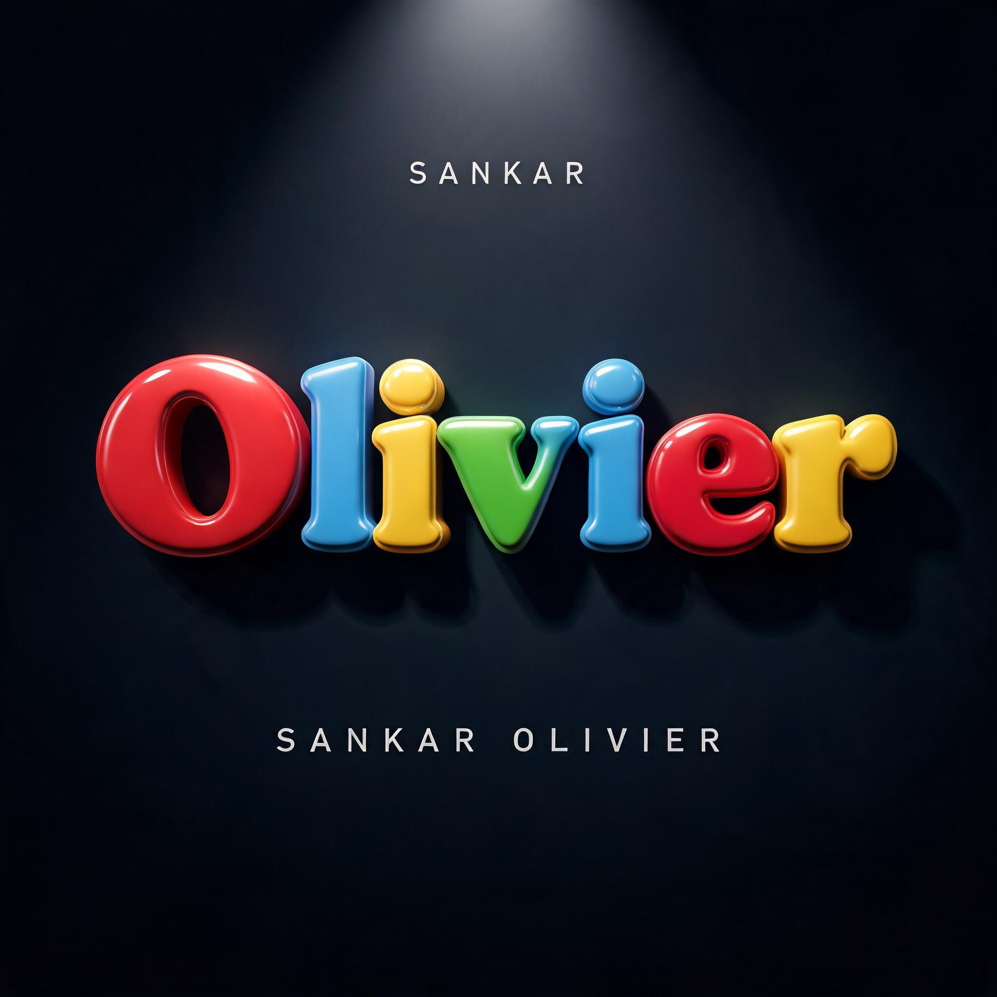 "SANKAR Olivier" — 3d Bold | AI Text Effect Generator