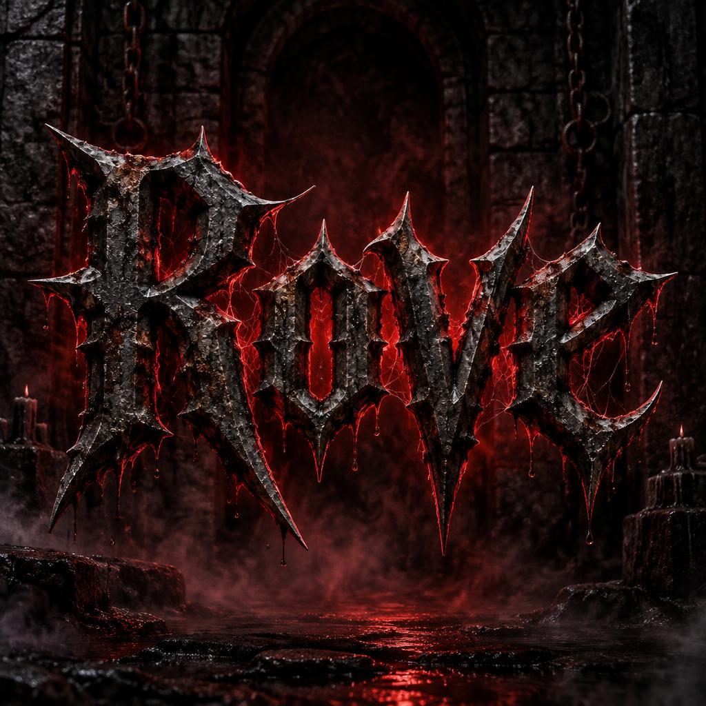 "Rove" — Gothic Dark | AI Text Effect Generator