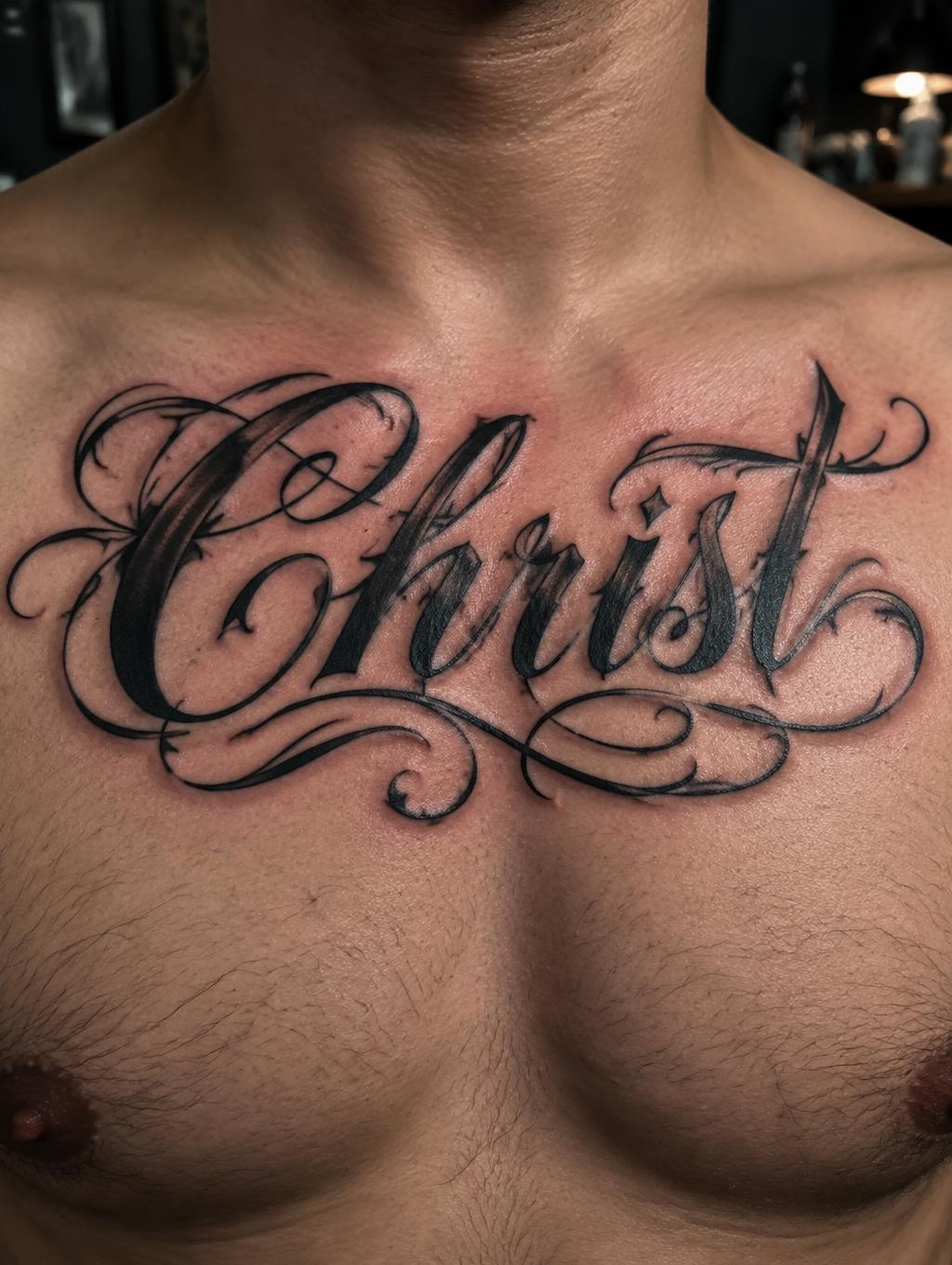 "Christ" — Tattoo | AI Text Effect Generator