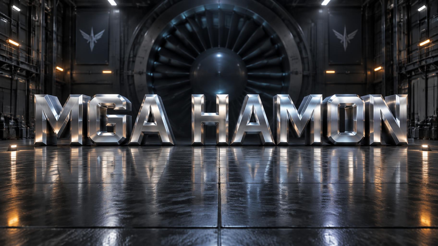"MGA HAMON" —  | AI Text Effect Generator
