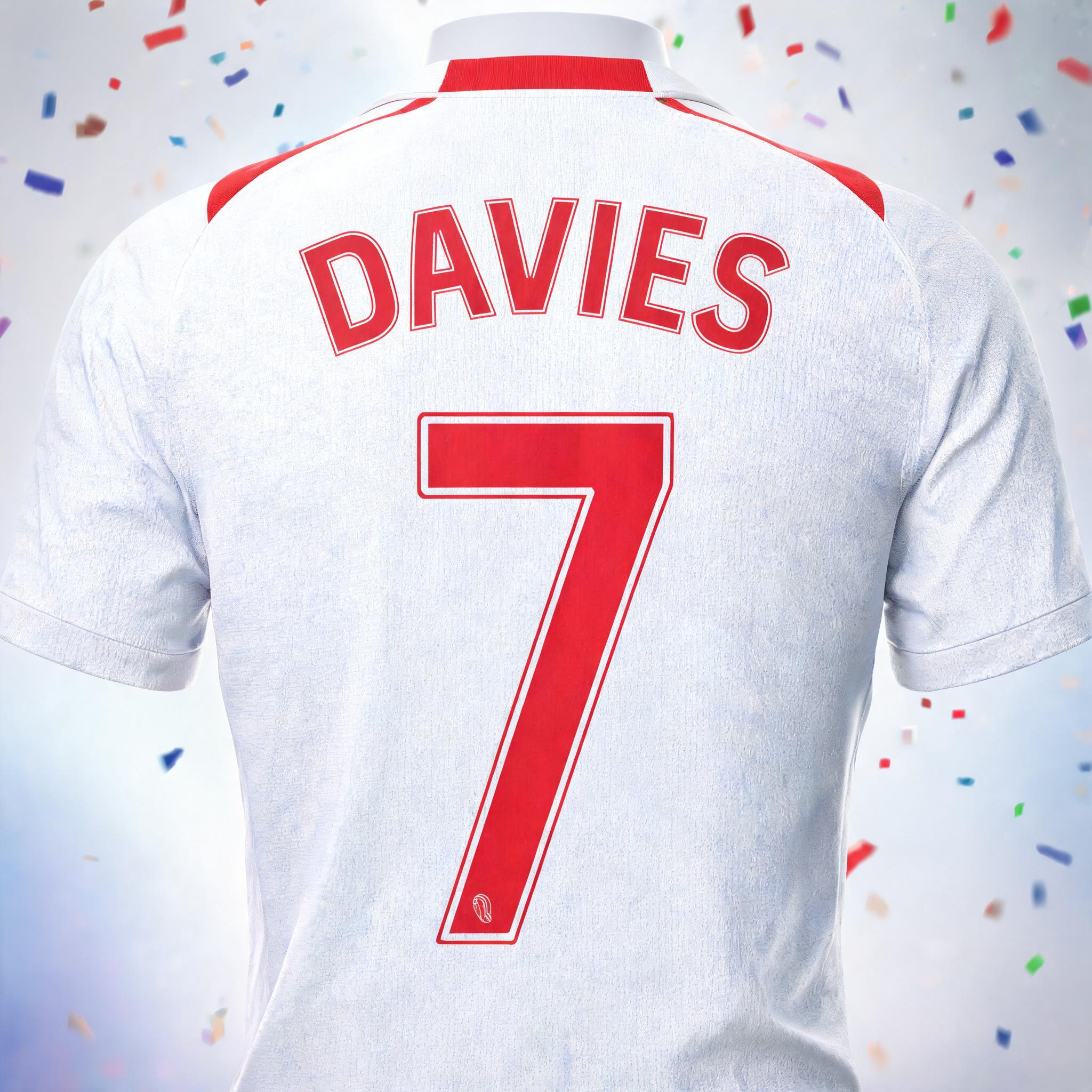 "Davies
7" — Sports Football | AI Text Effect Generator