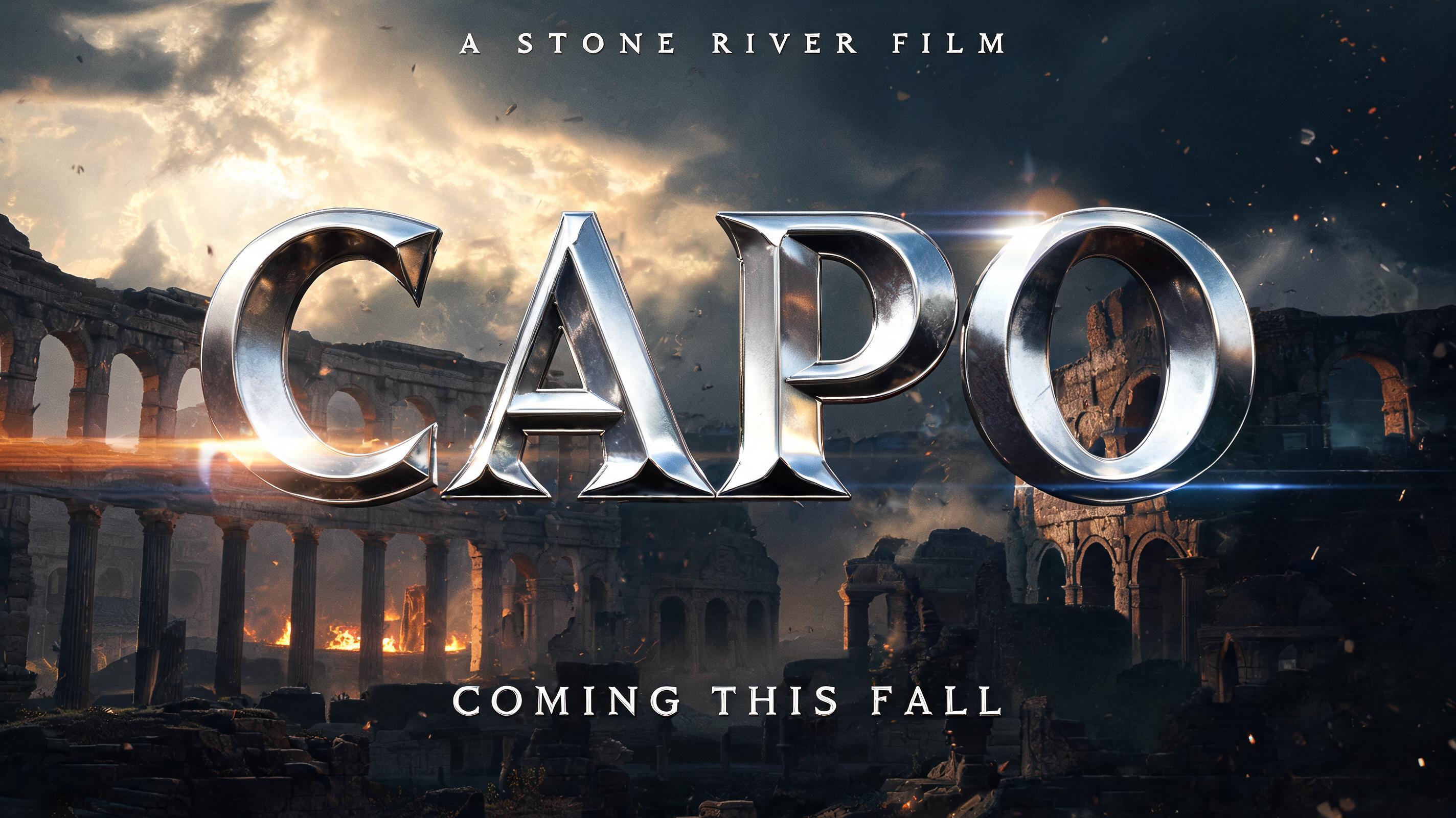 "CAPO" — Cinematic Blockbuster | AI Text Effect Generator