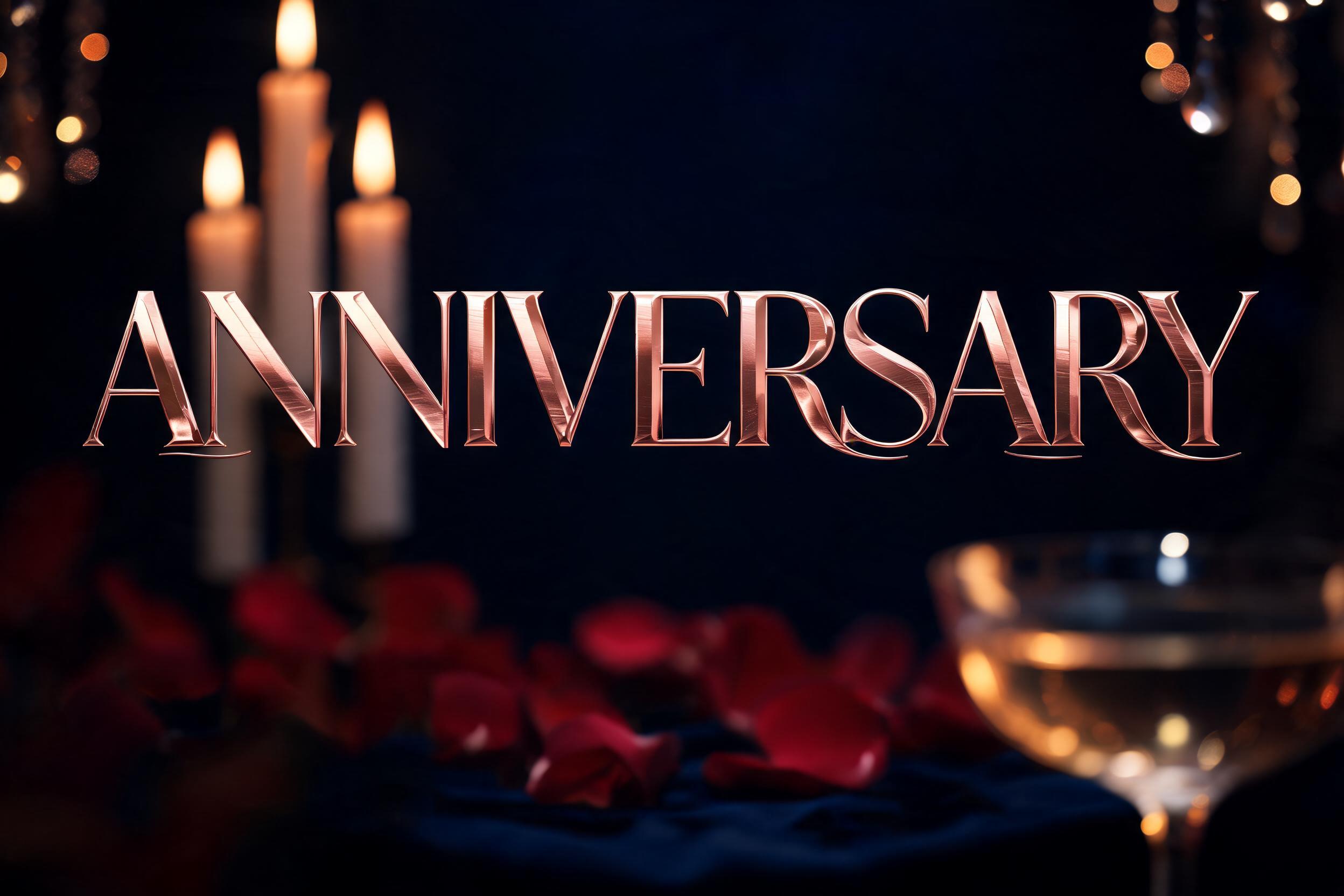 "Anniversary" — Anniversary | AI Text Effect Generator