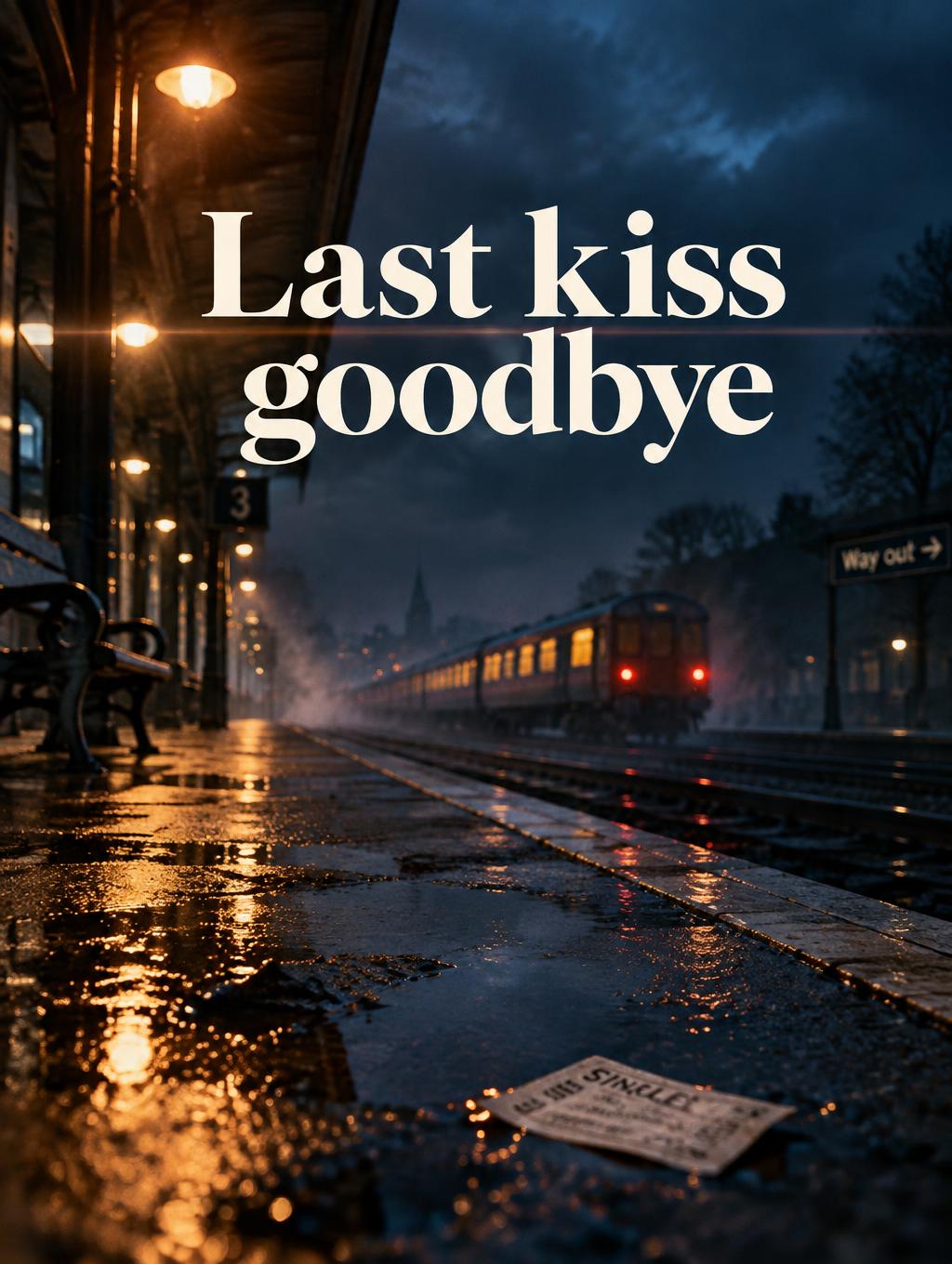 "Last kiss goodbye" — Cinematic Netflix | AI Text Effect Generator