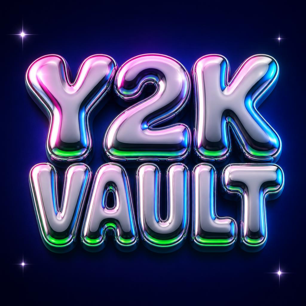 "Y2K
VAULT" — Y2k | AI Text Effect Generator