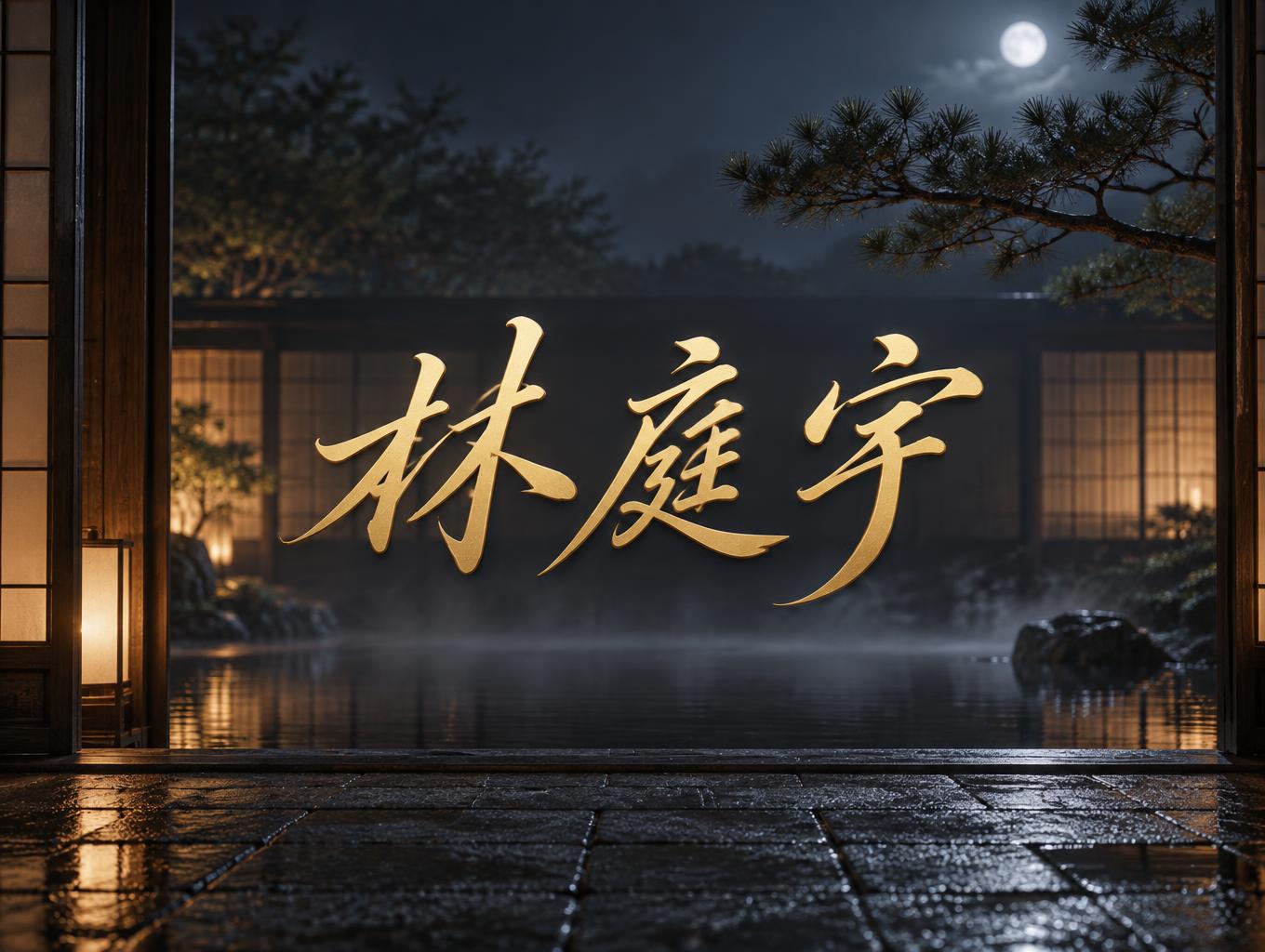 "林庭宇" —  | AI Text Effect Generator