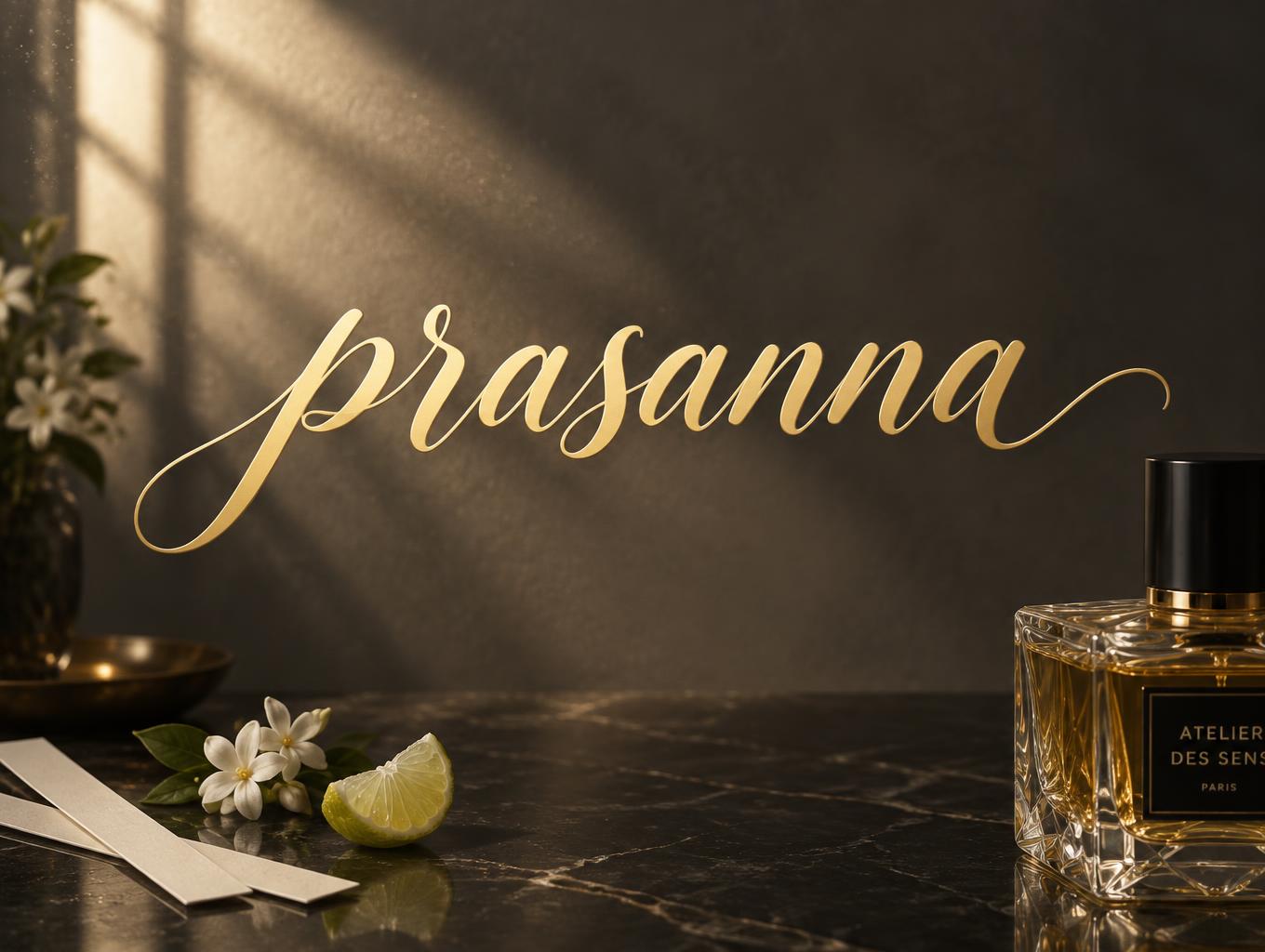 "prasanna" —  | AI Text Effect Generator