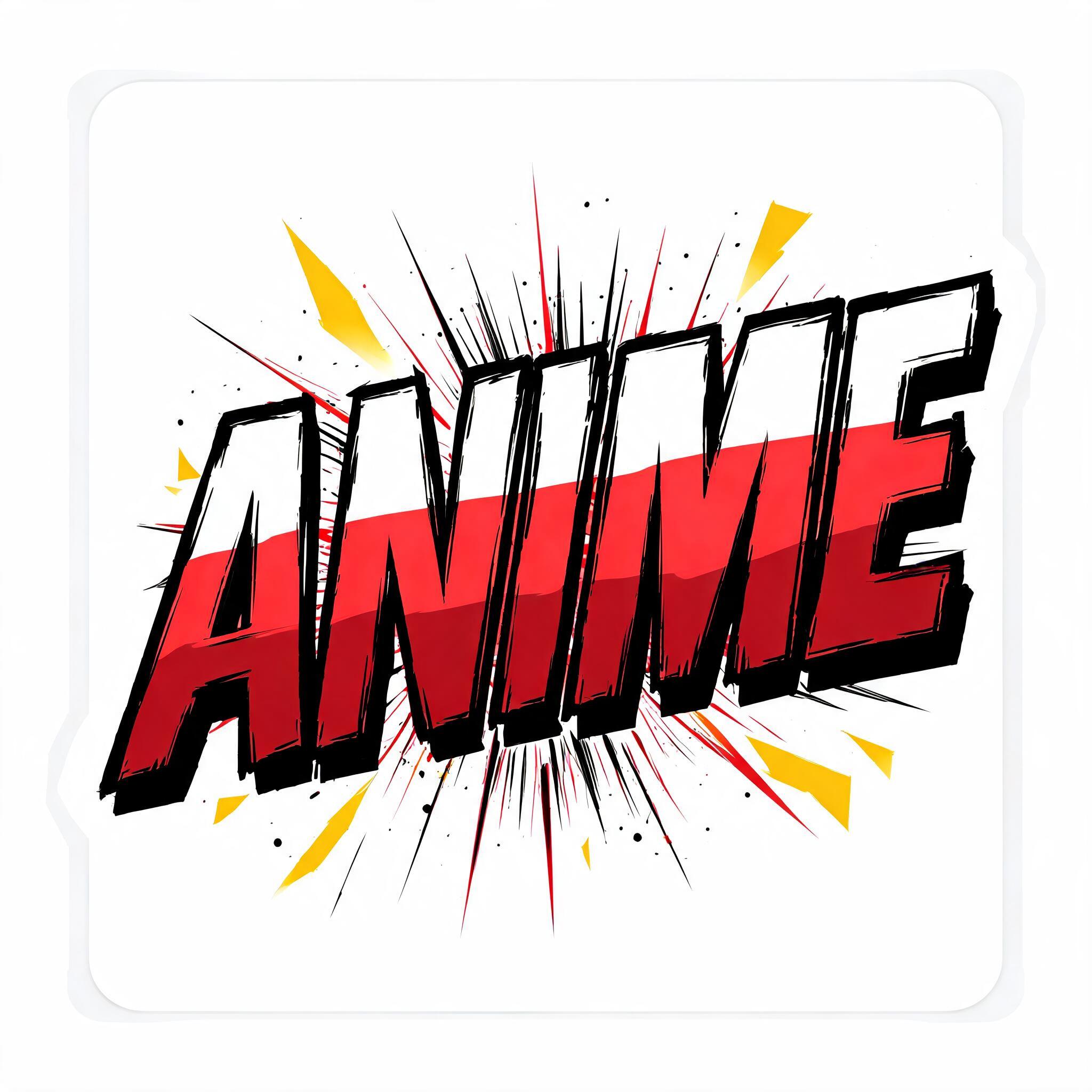 "ANIME" — Anime | AI Text Effect Generator