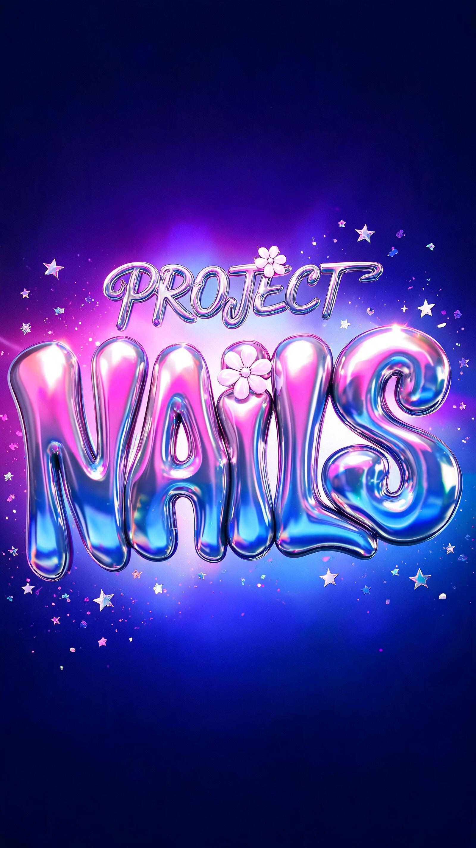 "Project Nails" — Y2k | AI Text Effect Generator
