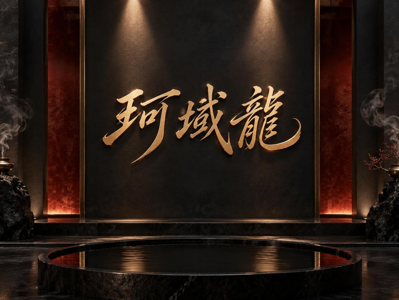 "珂域龍" —  | AI Text Effect Generator