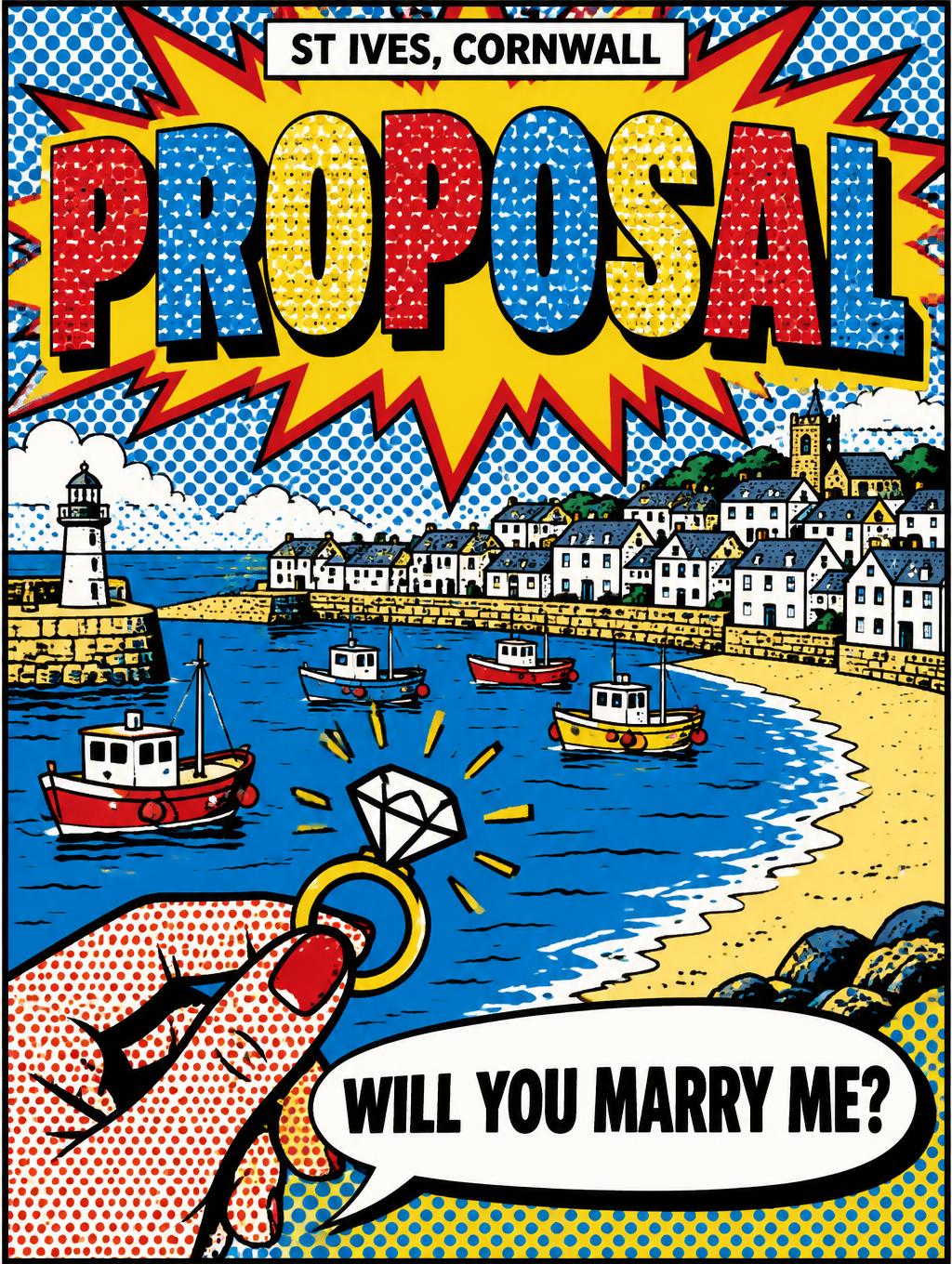 PROPOSAL
WILL YOU MARRY ME?
ST IVES, CORNWALL