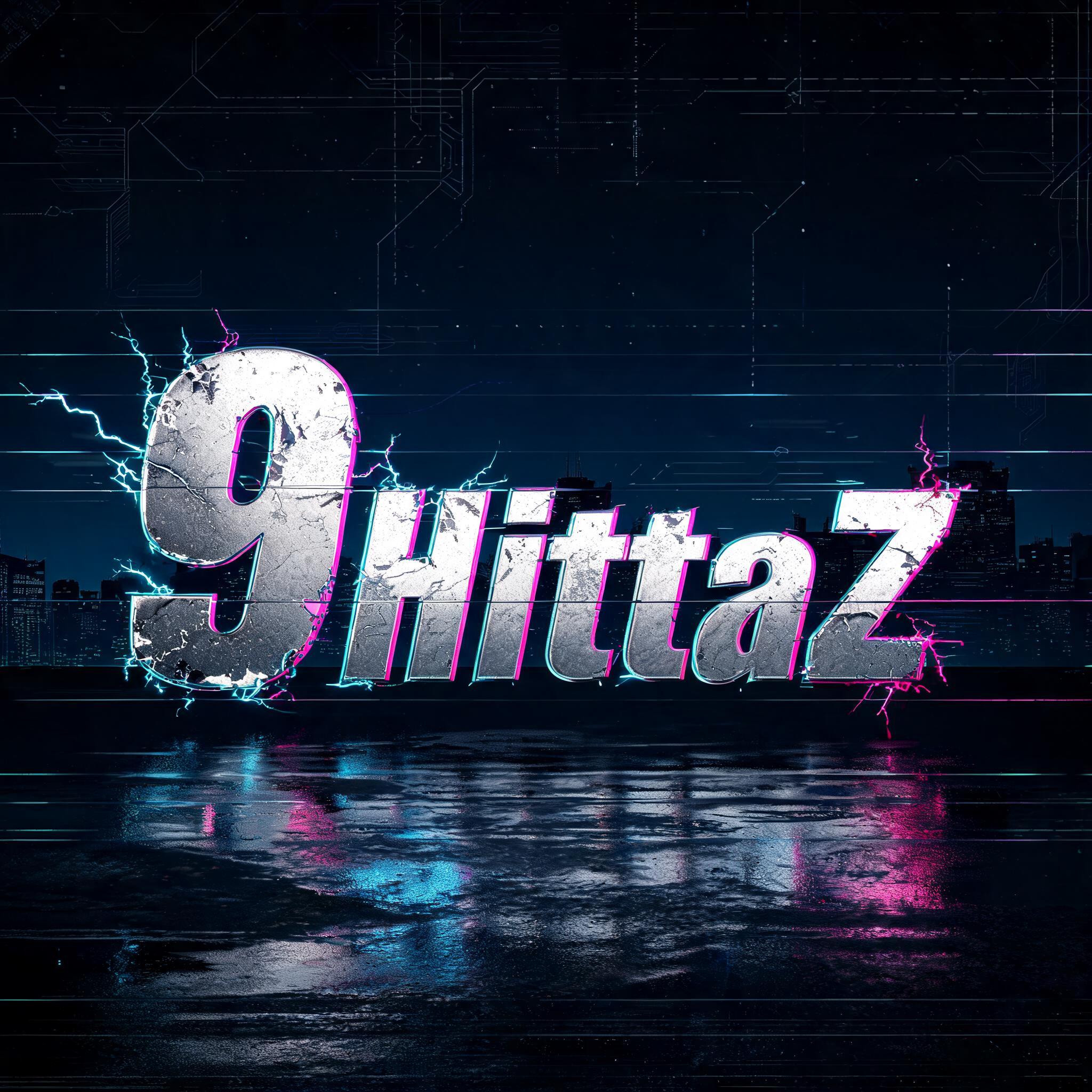 "𝟗 𝐇𝐢𝐭𝐭𝐚𝐙" — Cyberpunk | AI Text Effect Generator