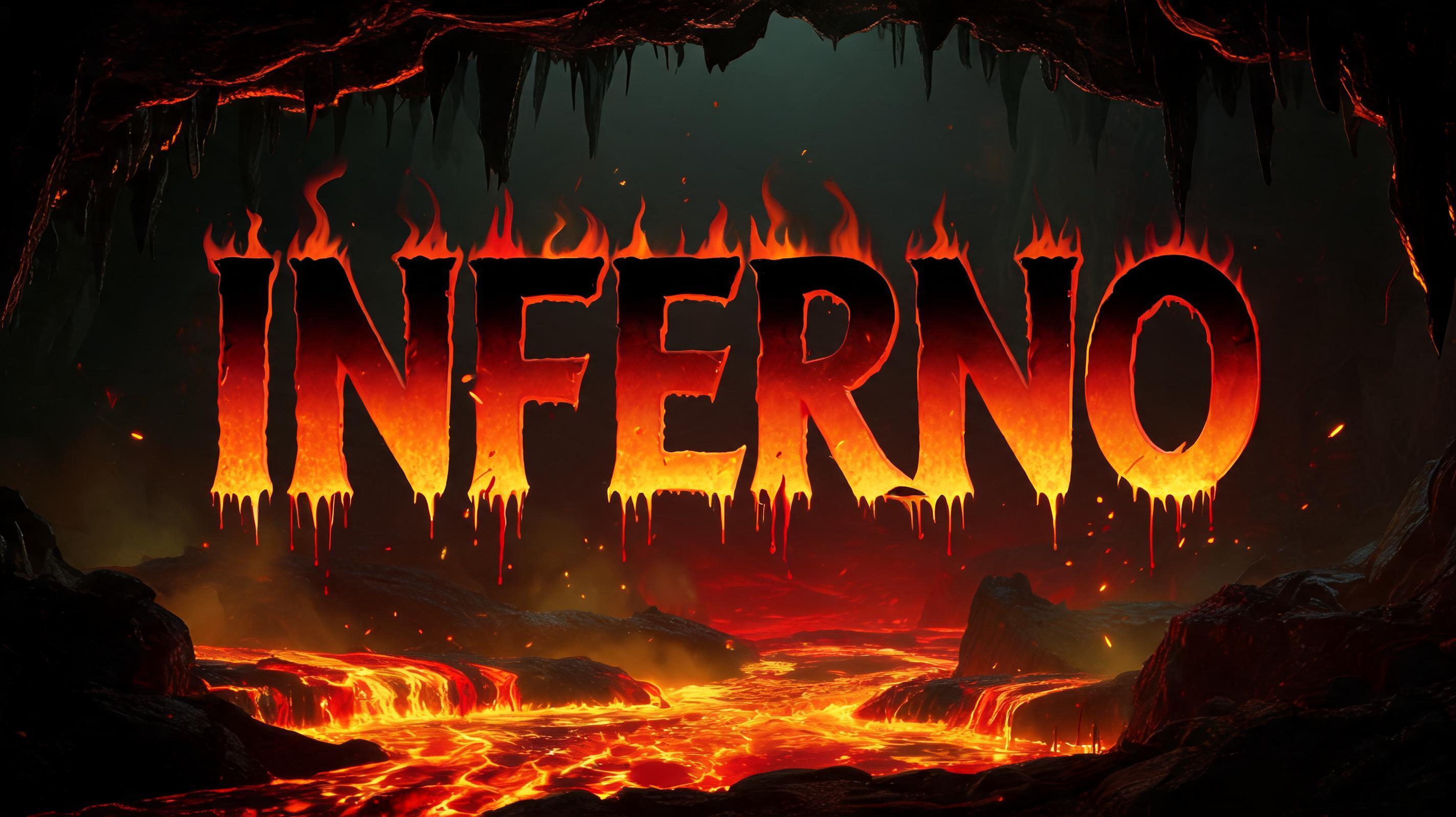 "INFERNO" — Horror | AI Text Effect Generator