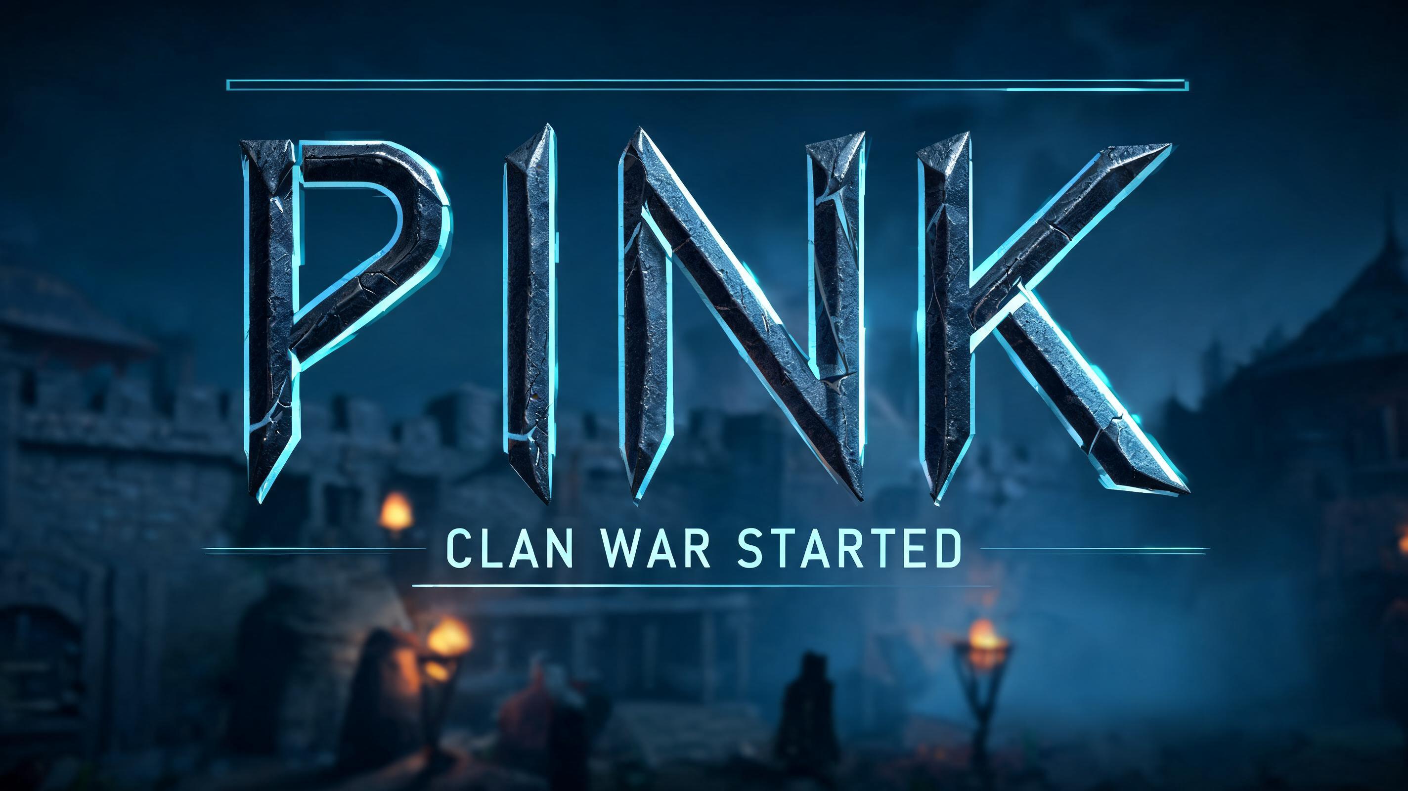 "PINK" — Viking | AI Text Effect Generator