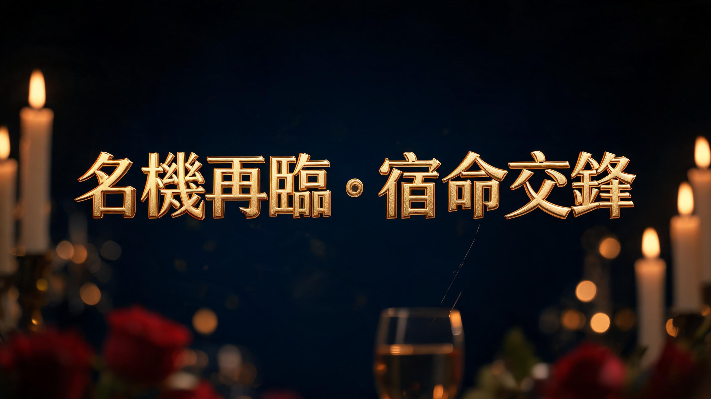 "名機再臨．宿命交鋒" — Anniversary | AI Text Effect Generator