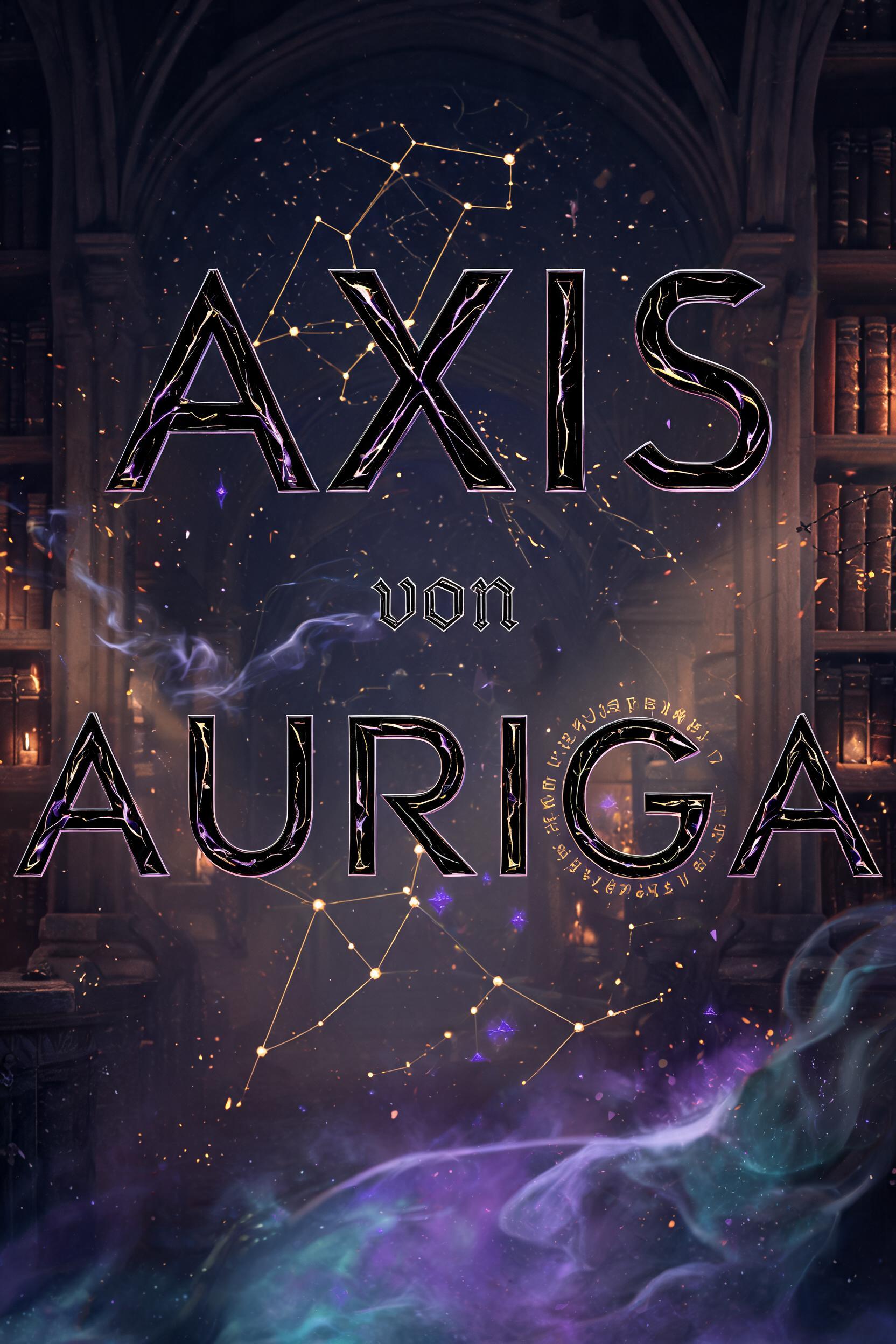 "AXIS von AURIGA" — Magic Fantasy | AI Text Effect Generator