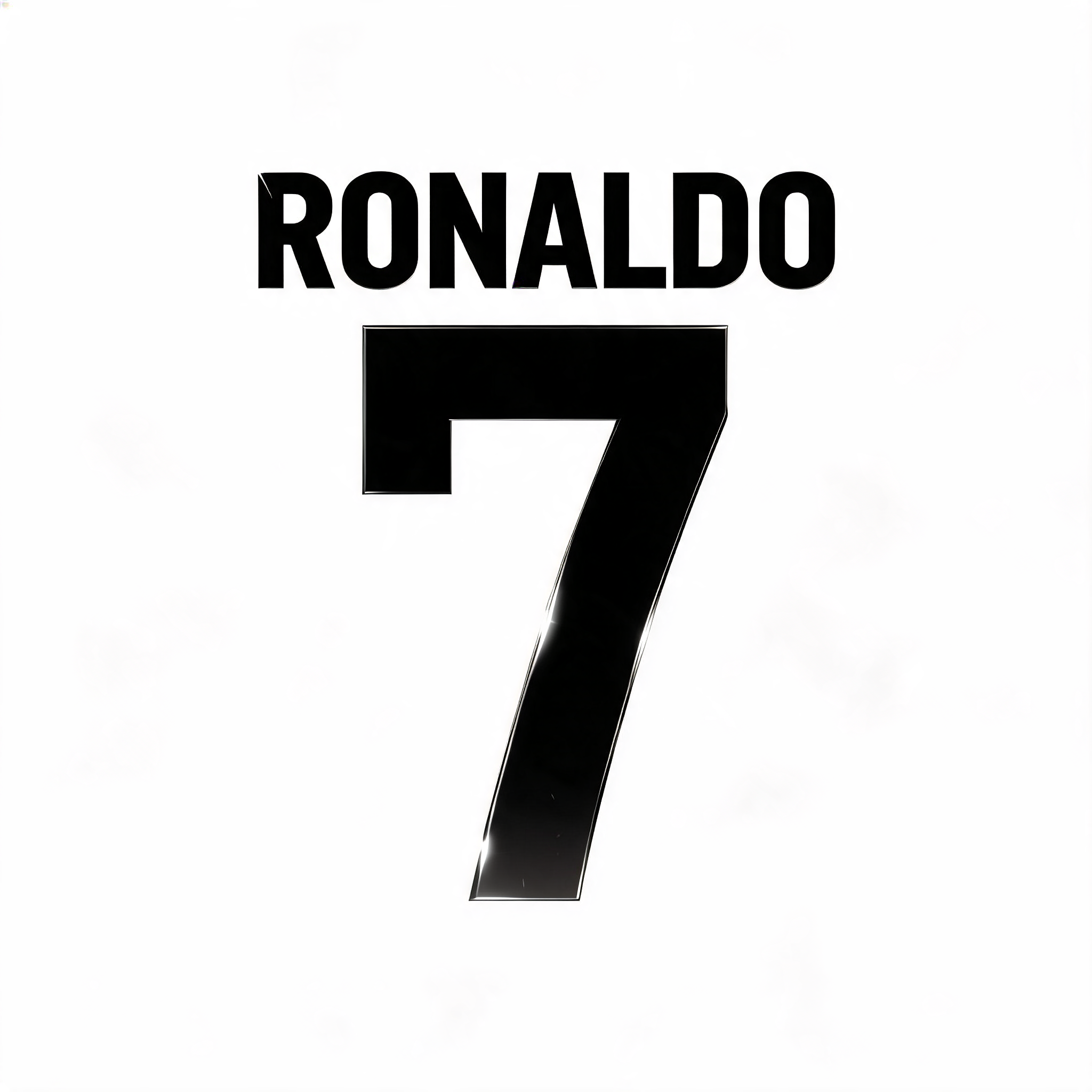 "RONALDO
7" — Sports Football | AI Text Effect Generator