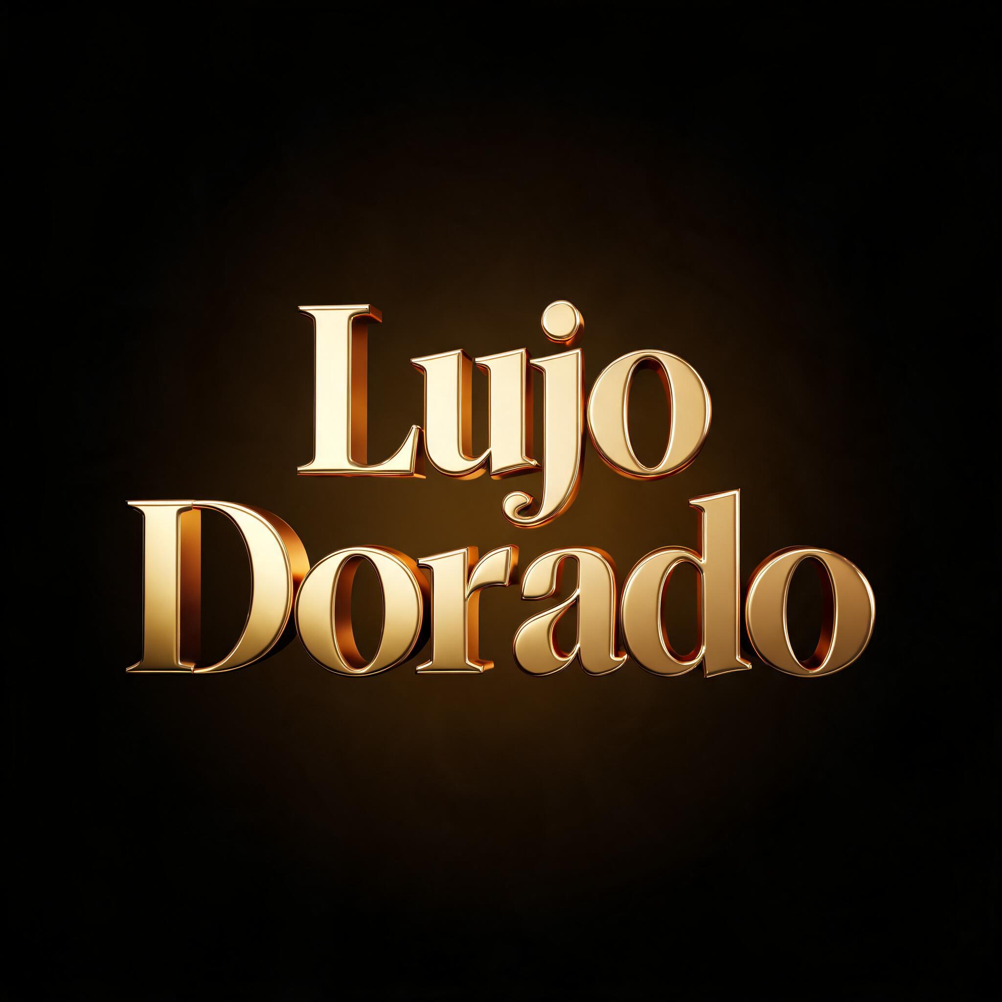 "Lujo
Dorado" — 3d Bold Gold | AI Text Effect Generator