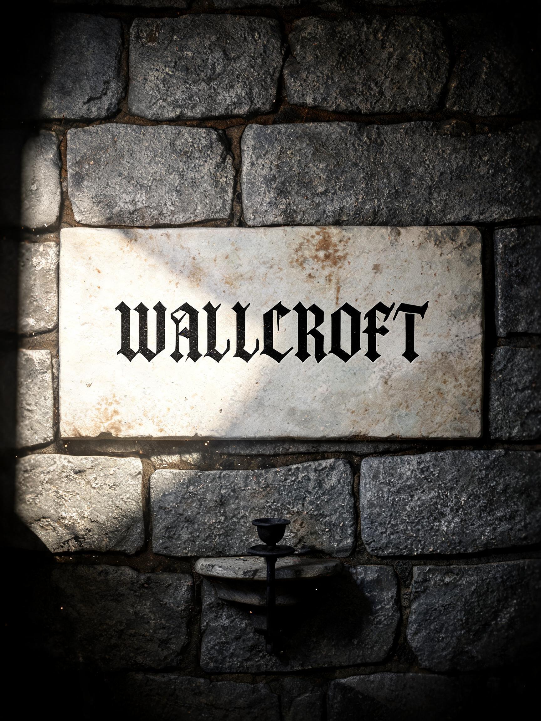 "Wallcroft" —  | AI Text Effect Generator