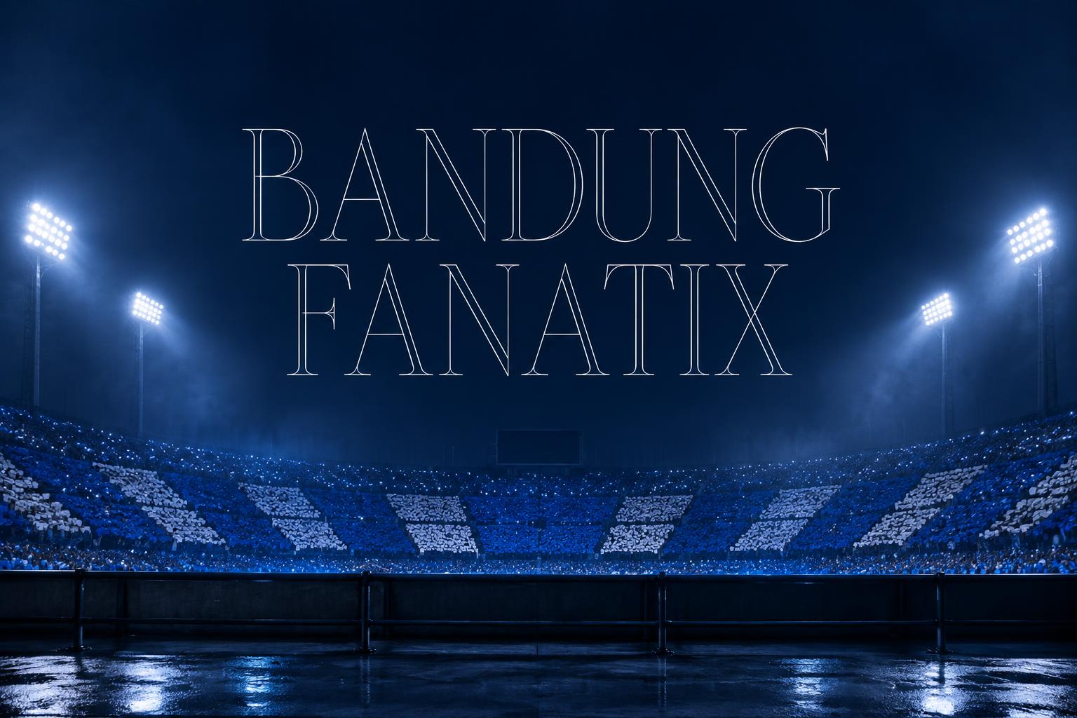 "BANDUNG FANATIX" —  | AI Text Effect Generator