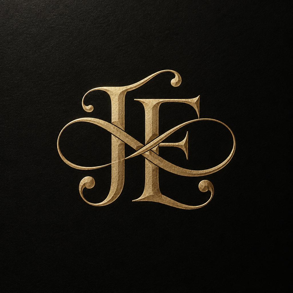 "FE" — Elegant Script | AI Text Effect Generator