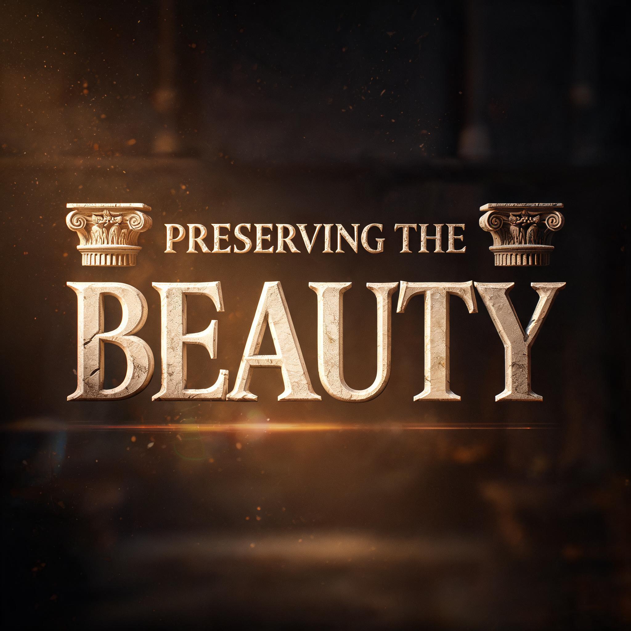 "Preserving the beauty 
" — Cinematic Netflix | AI Text Effect Generator