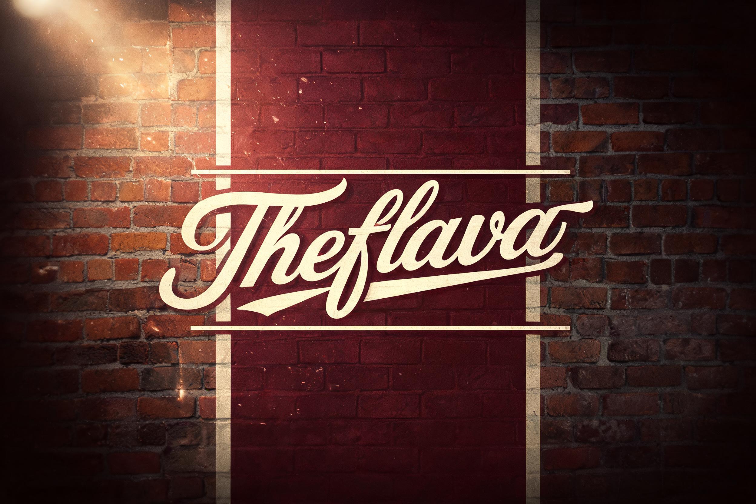 "Theflava" —  | AI Text Effect Generator