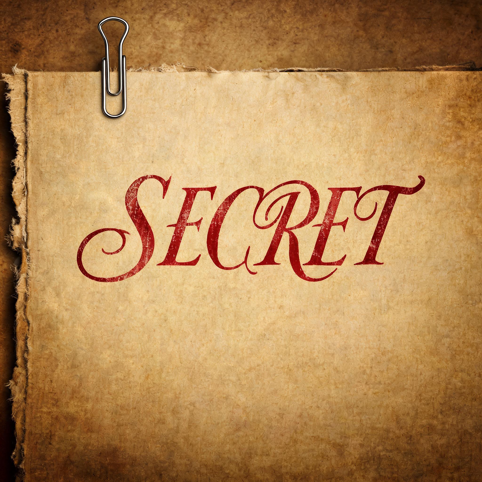 "SECRET" — Vintage | AI Text Effect Generator
