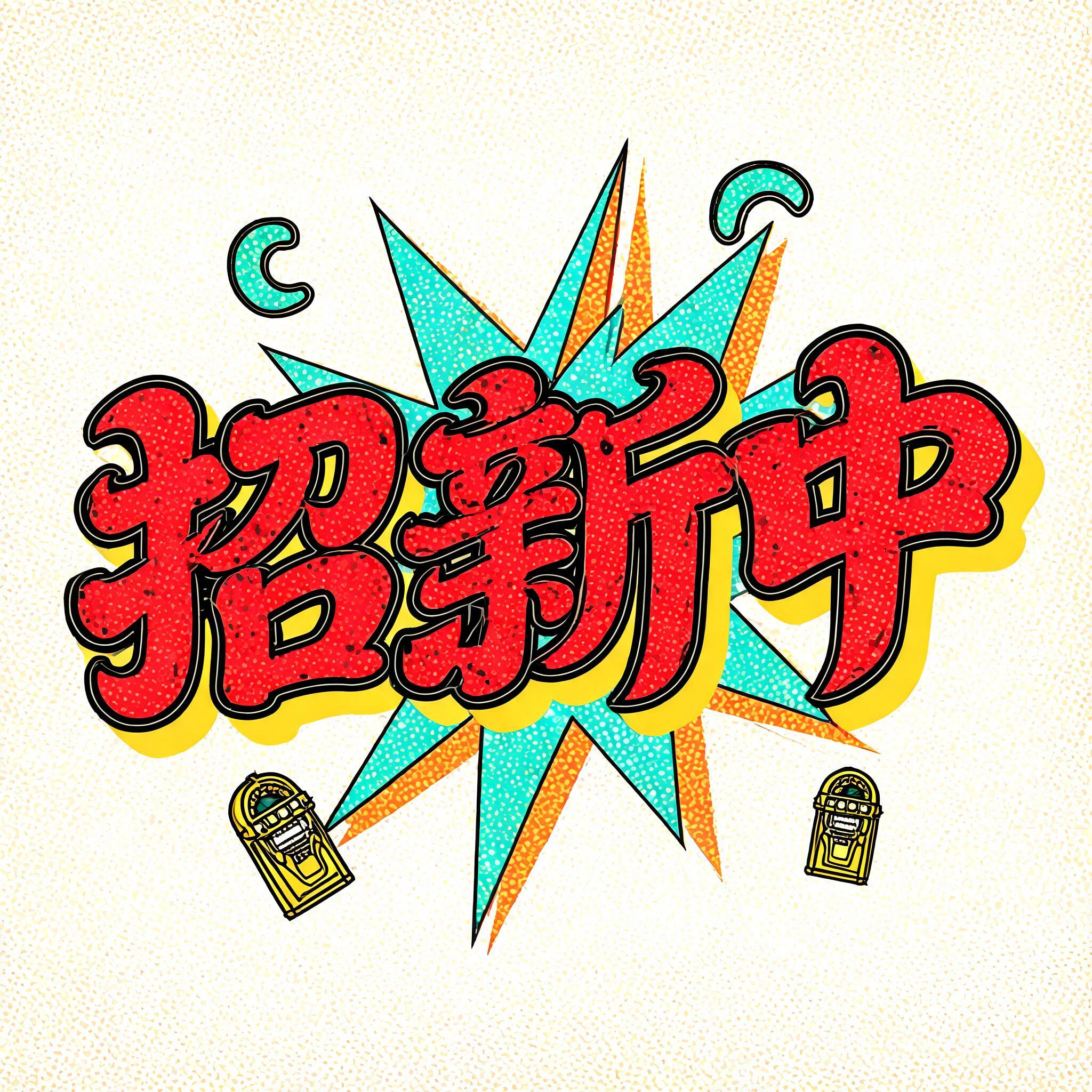 "招新中" — Retro Pop text effect