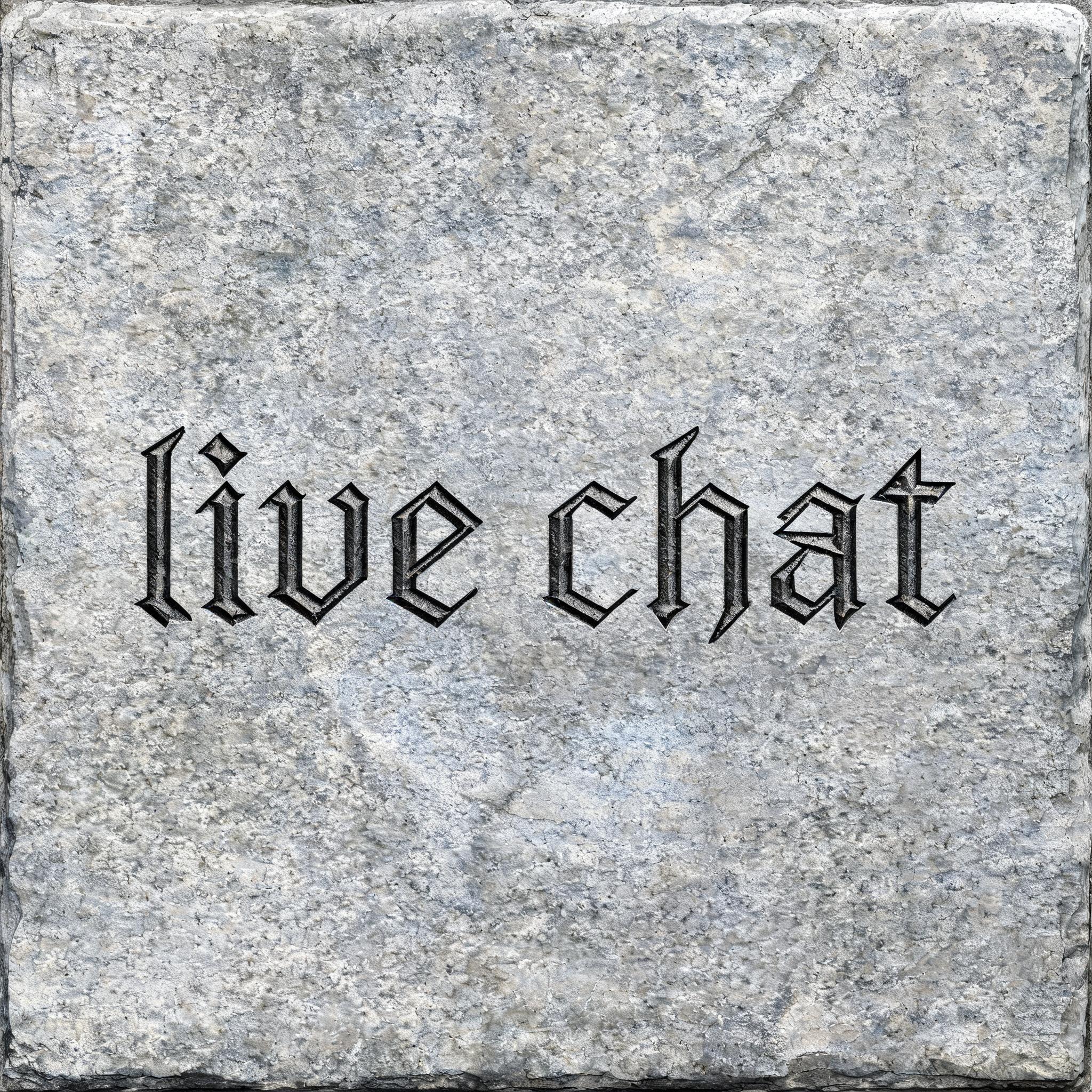 "live chat" —  | AI Text Effect Generator