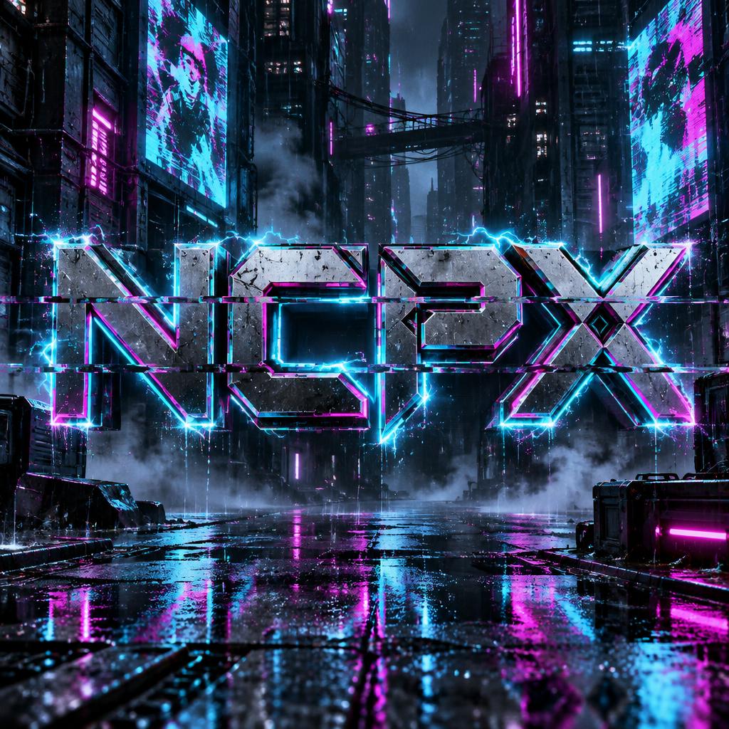 "NCPX" — Cyberpunk | AI Text Effect Generator