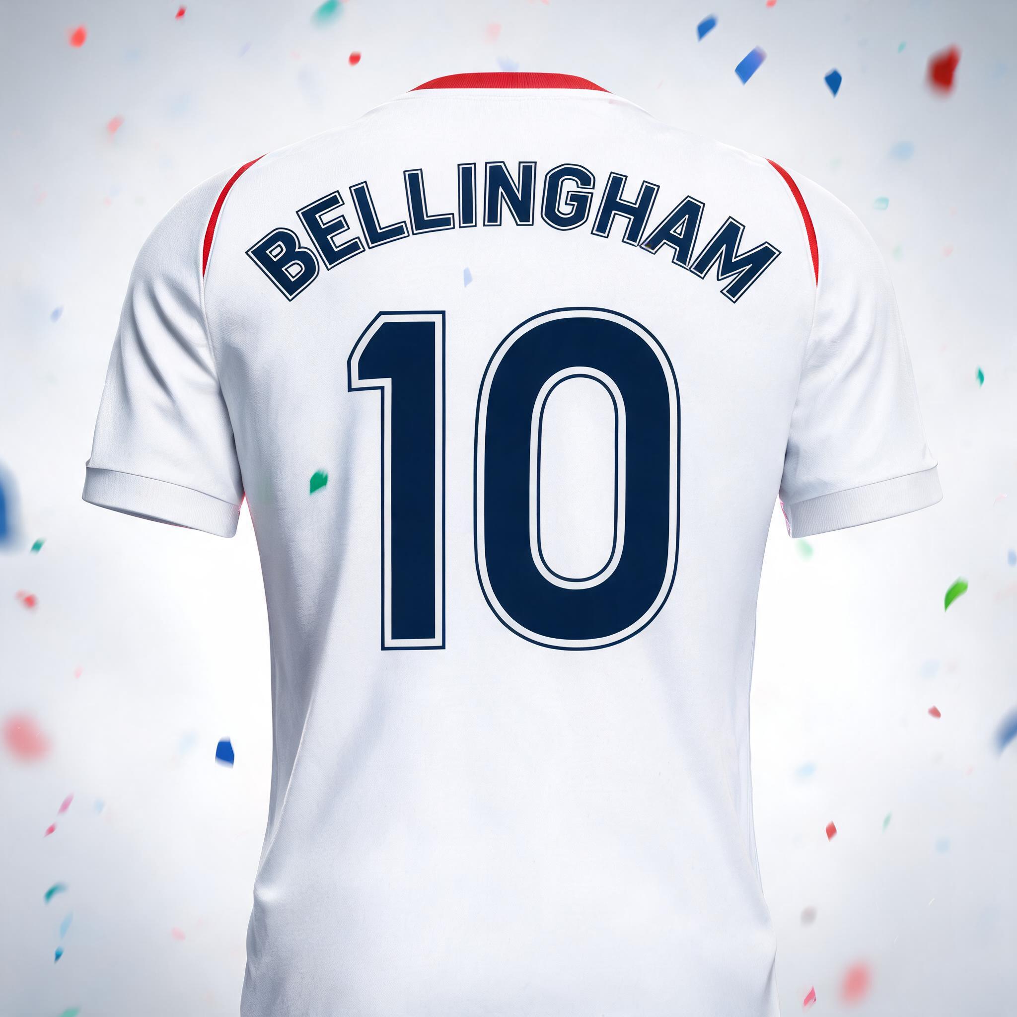 "BELLINGHAM 10" — Sports Football | AI Text Effect Generator