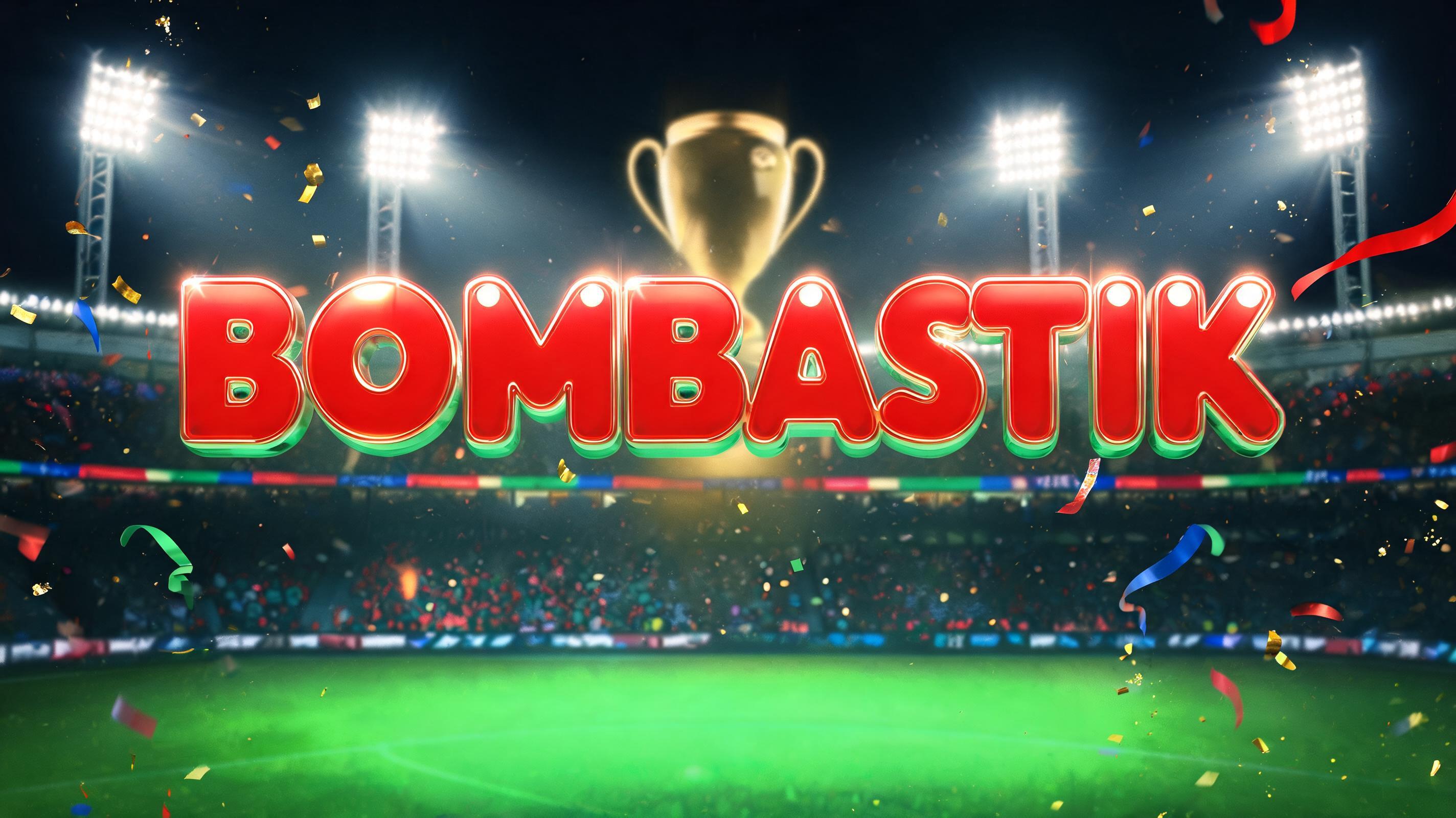 "BOMBASTIK 
" — Sports Football | AI Text Effect Generator