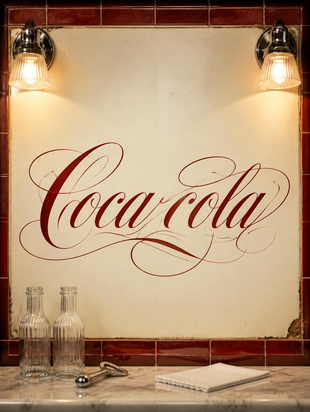 "Coca cola" —  | AI Text Effect Generator