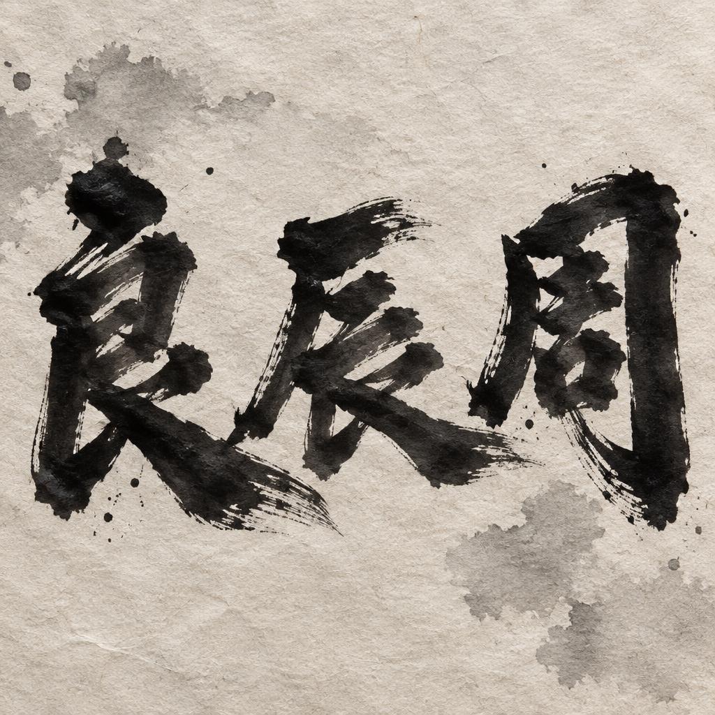 "良辰周" — Brush Stroke | AI Text Effect Generator