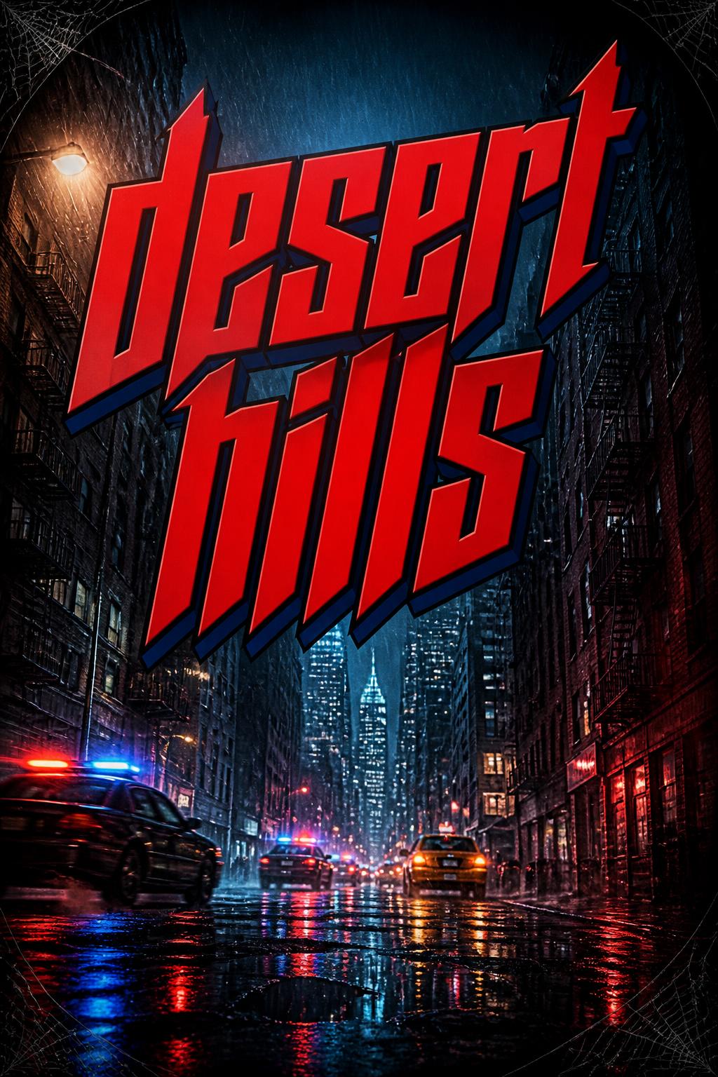 "desert hills" — Spider Hero | AI Text Effect Generator