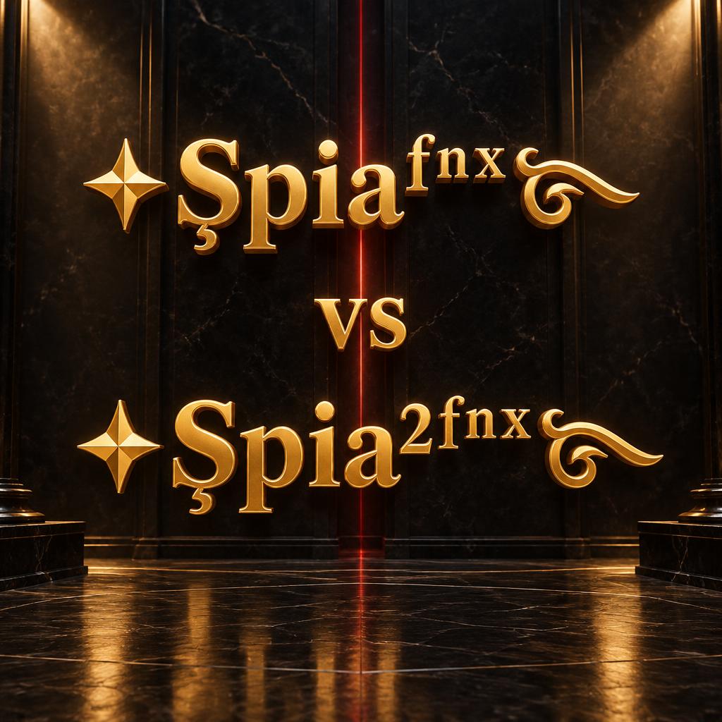 "✦Şpiaᶠᶰˣ࿐ 
      vs
✦Şpia²ᶠᶰˣ࿐" —  text effect