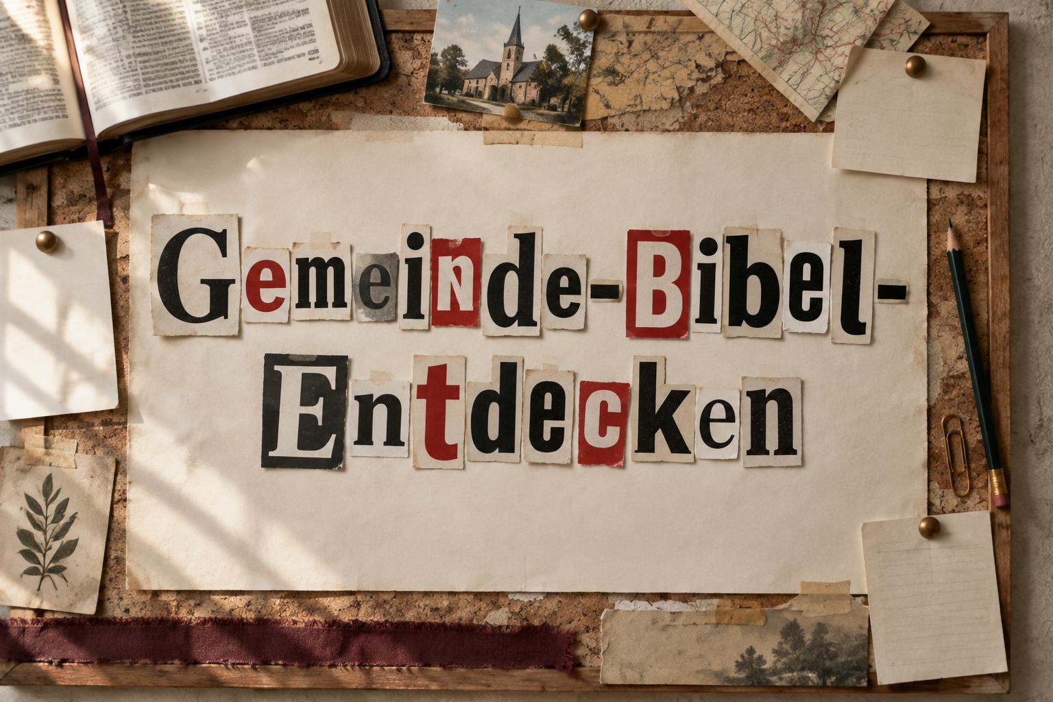 "Gemeinde-Bibel-Entdecken" —  | AI Text Effect Generator