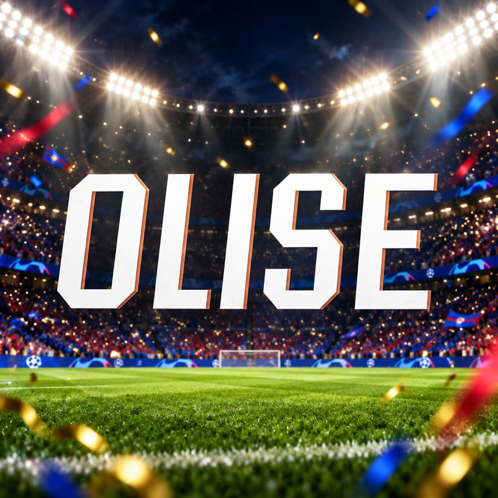 Olise — Sports Football Text Effect | FontVibe