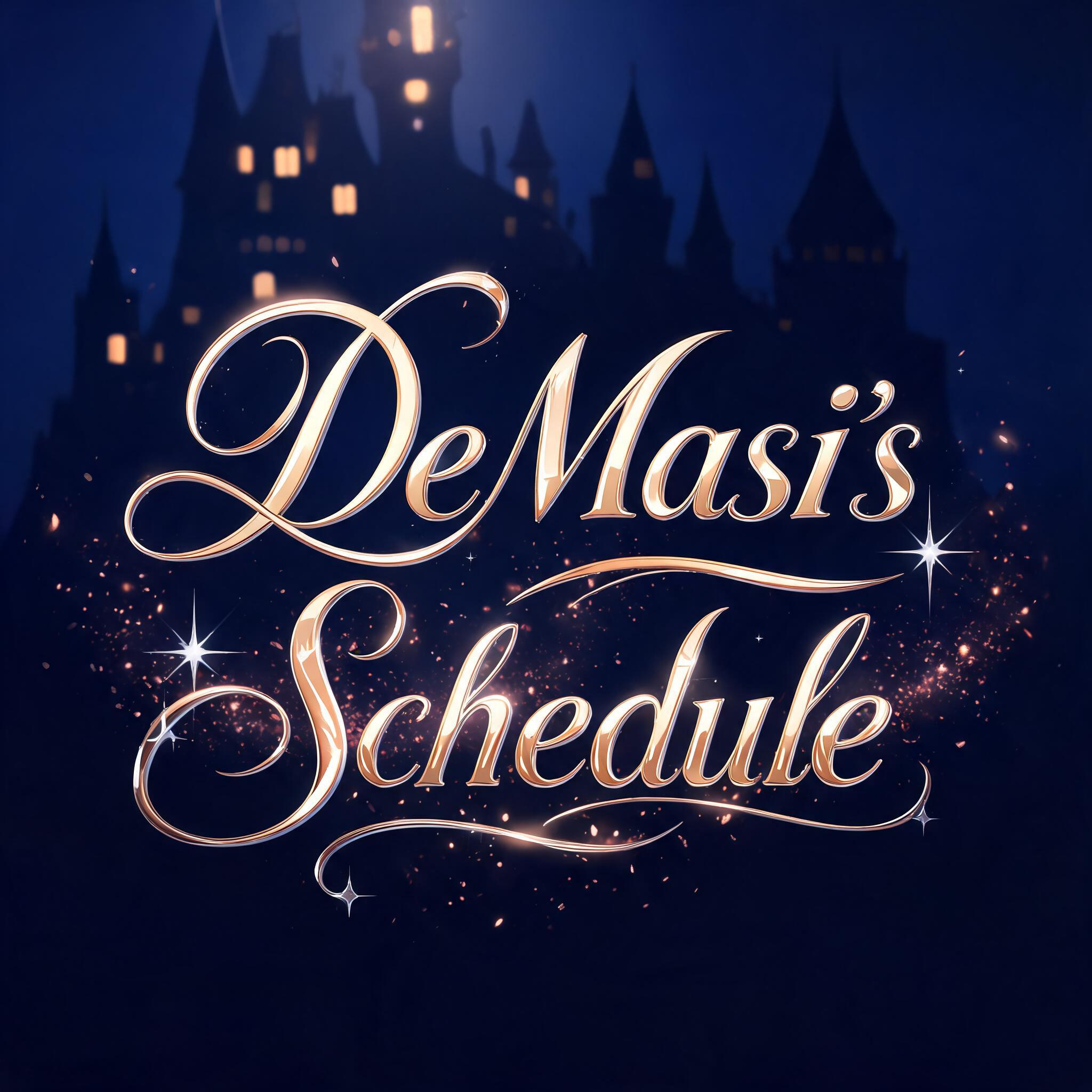 "DeMasi's Schedule" — Fairy Tale | AI Text Effect Generator