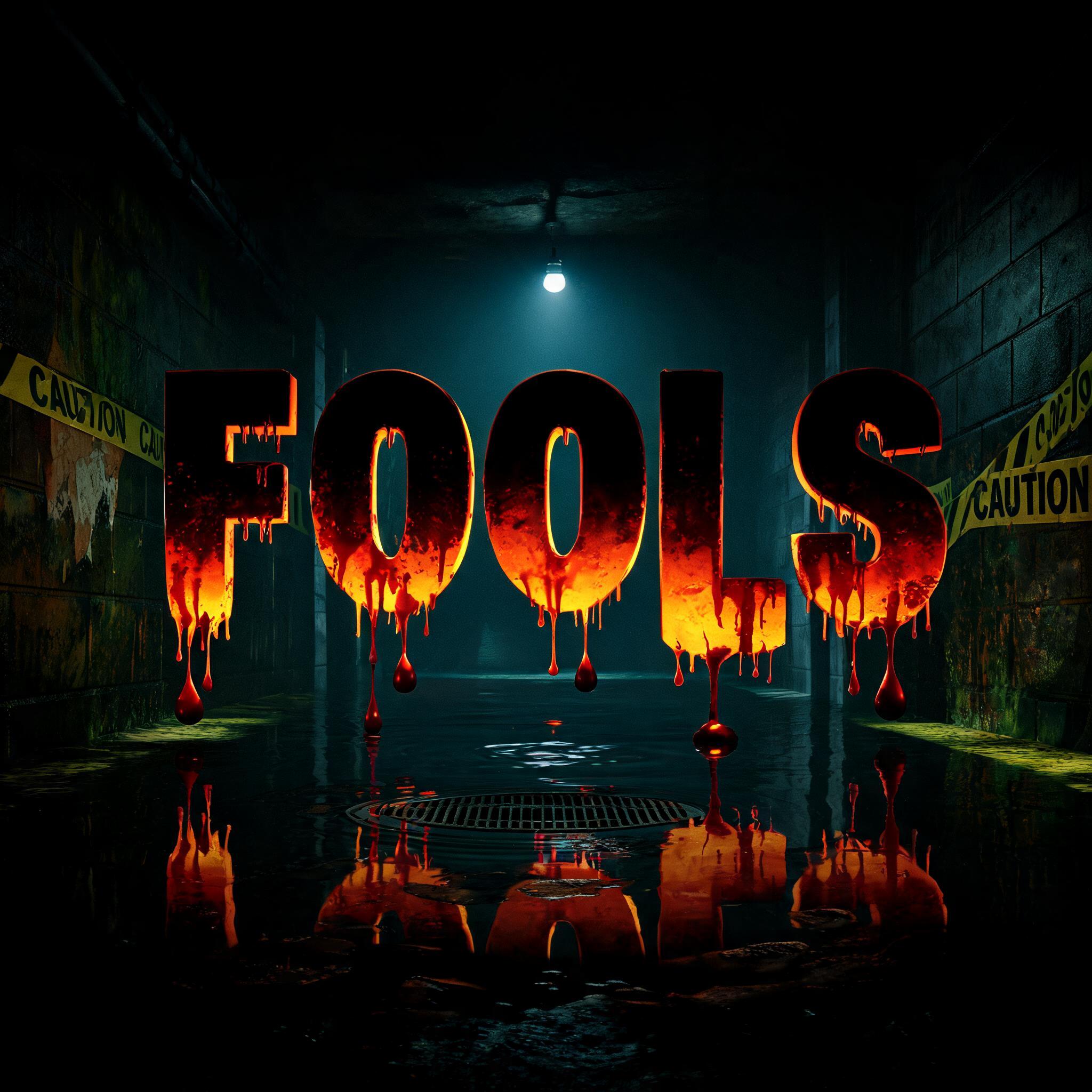 "FOOLS" — Horror text effect
