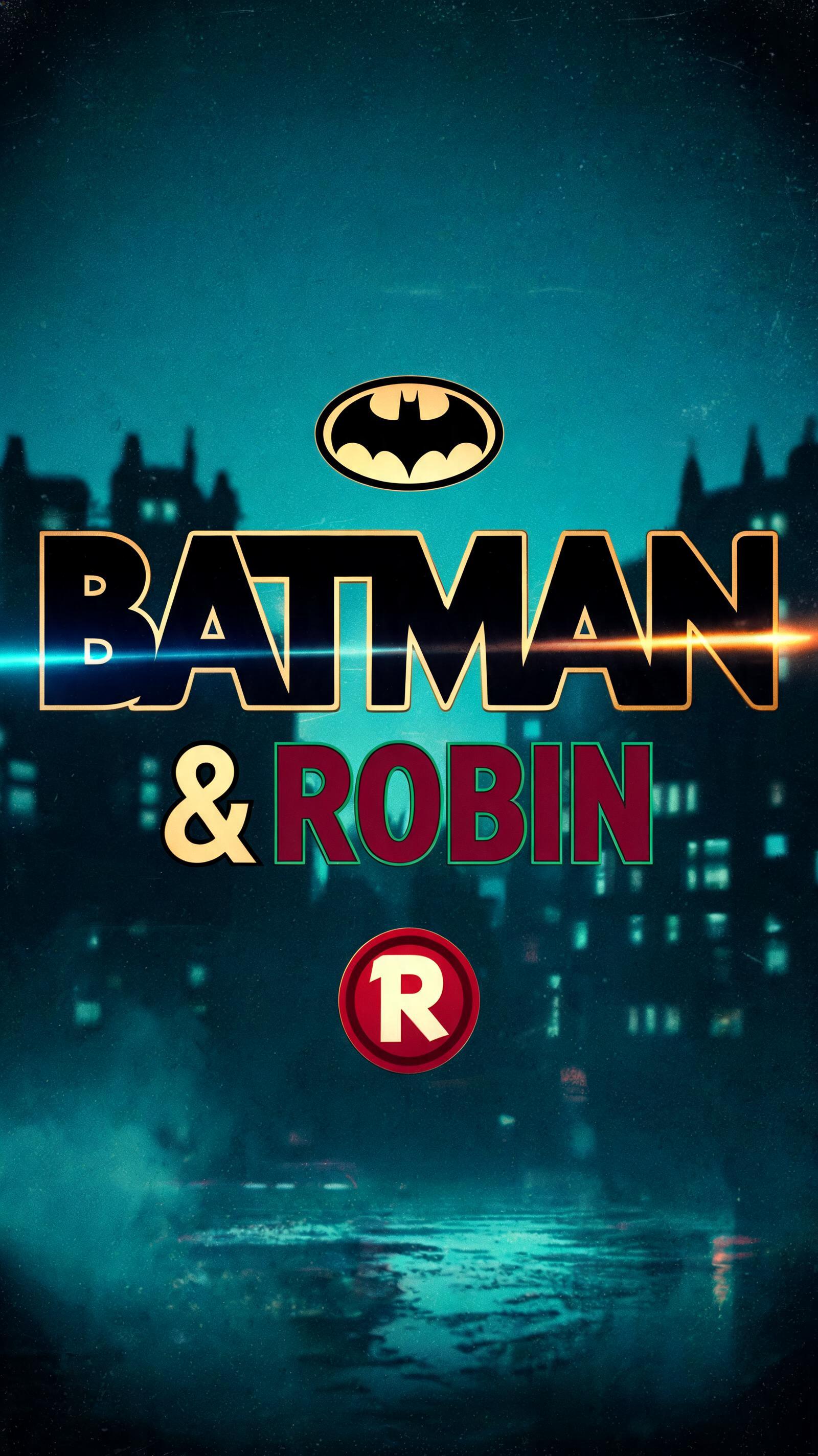 "Batman & Robin" — Cinematic Netflix | AI Text Effect Generator
