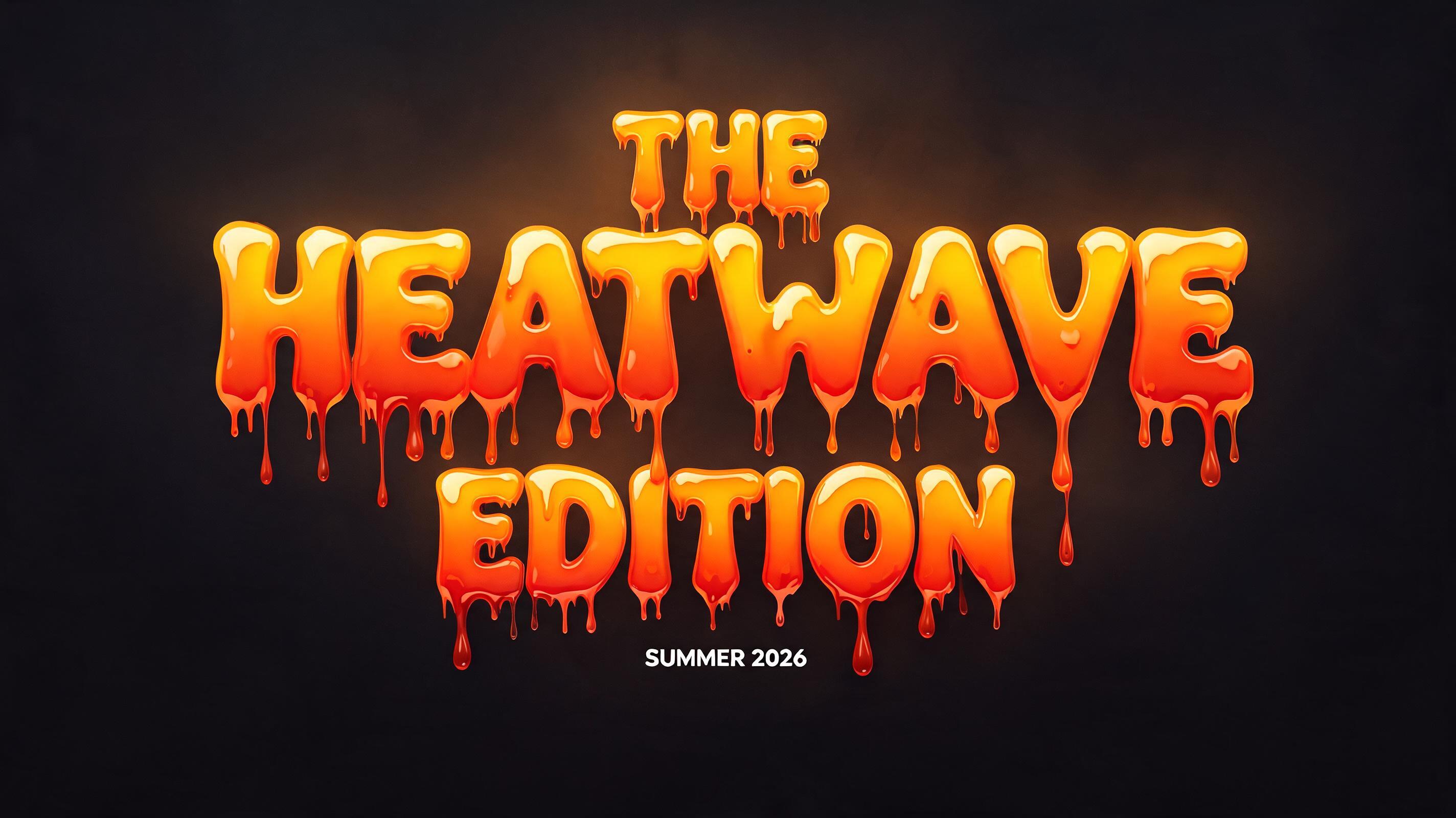 "The Heatwave Edition" — Drip Font Melting | AI Text Effect Generator