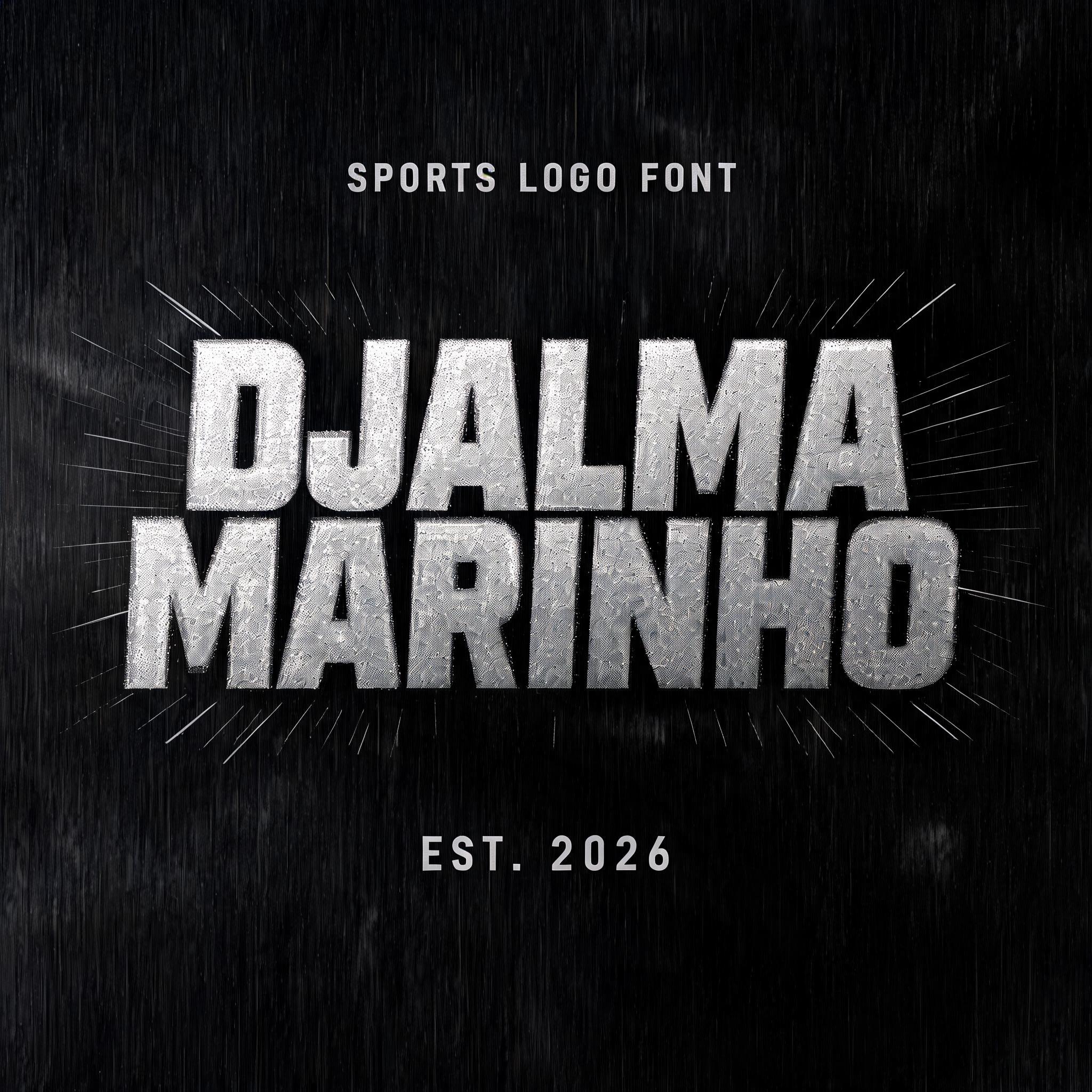 "DJALMA MARINHO" — Sports | AI Text Effect Generator