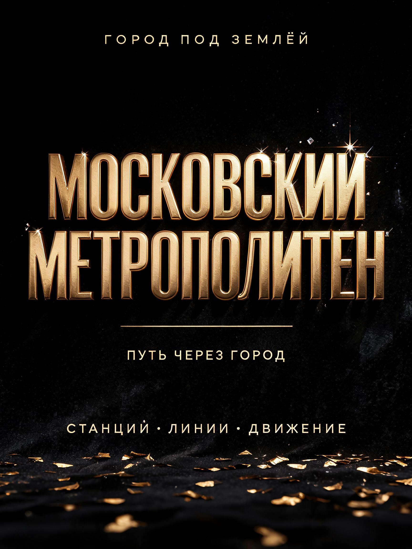 МОСКОВСКИЙ
МЕТРОПОЛИТЕН
ГОРОД ПОД ЗЕМЛЁЙ
ПУТЬ ЧЕРЕЗ ГОРОД
СТАНЦИИ · ЛИНИИ · ДВИЖЕНИЕ