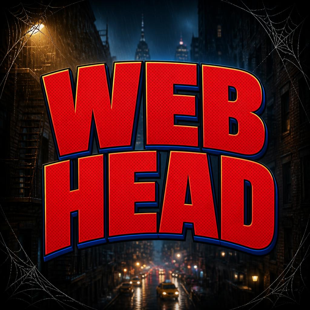"WEB
HEAD" — Spider Hero | AI Text Effect Generator