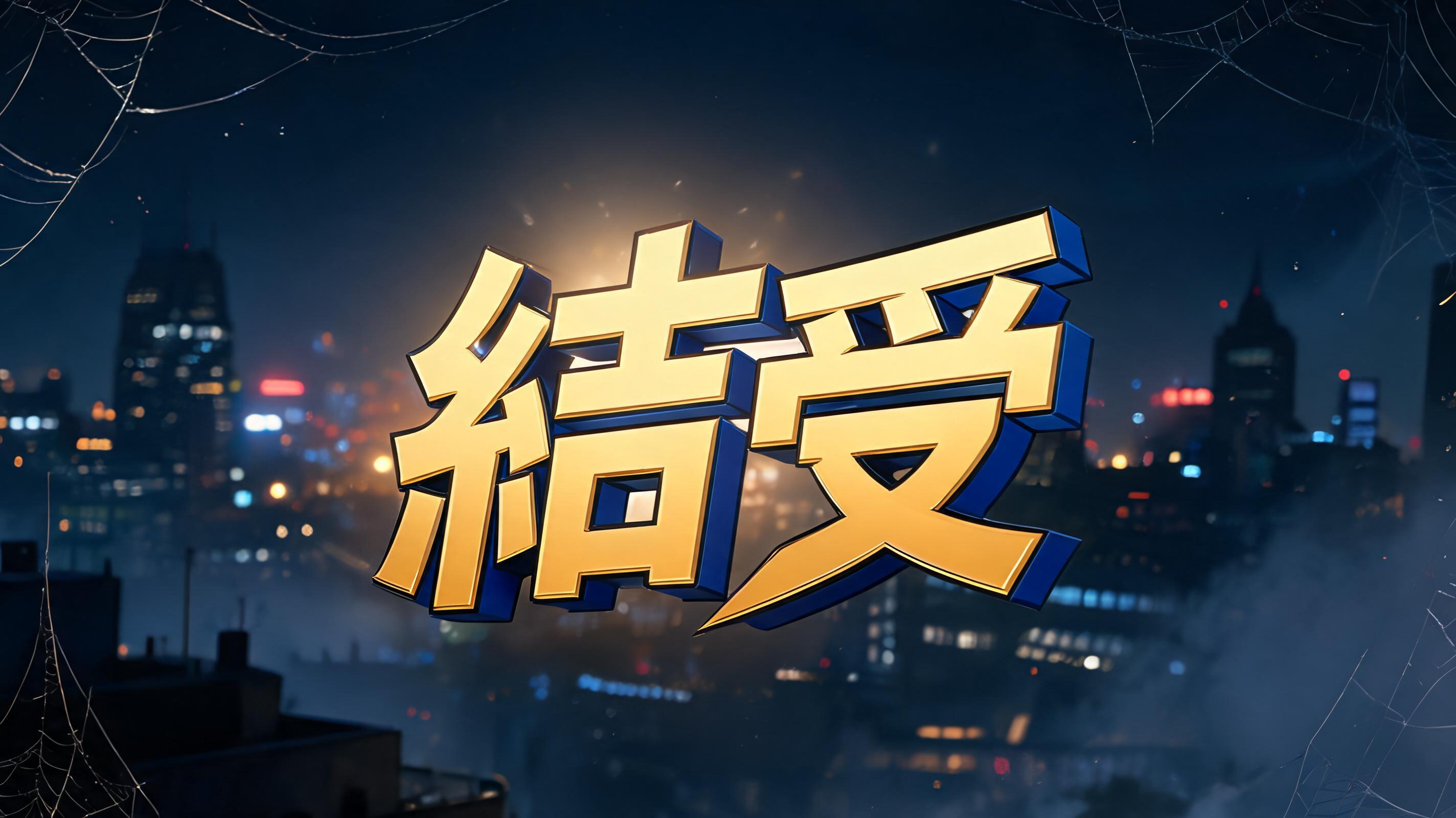 "結受" — Spider Hero | AI Text Effect Generator