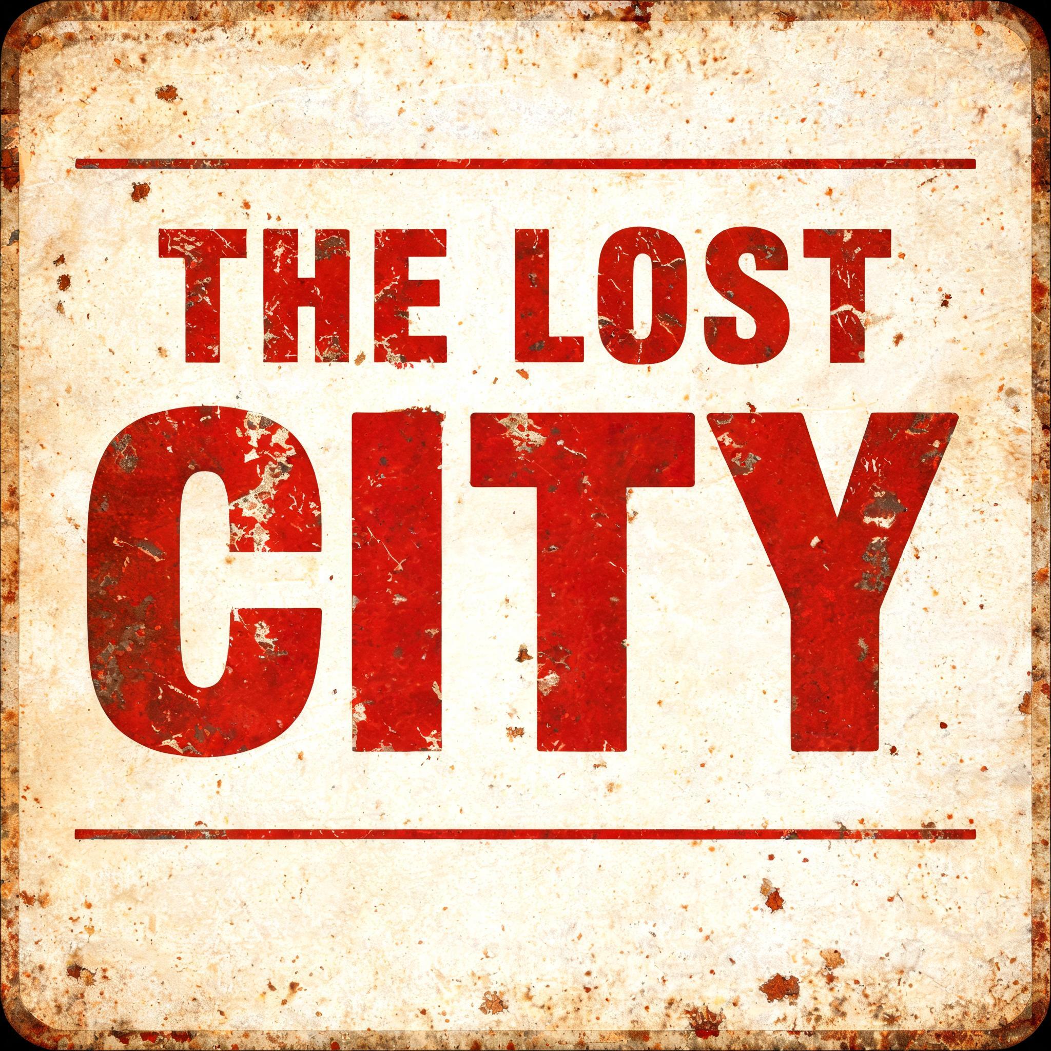 "The lost city" — Vintage | AI Text Effect Generator