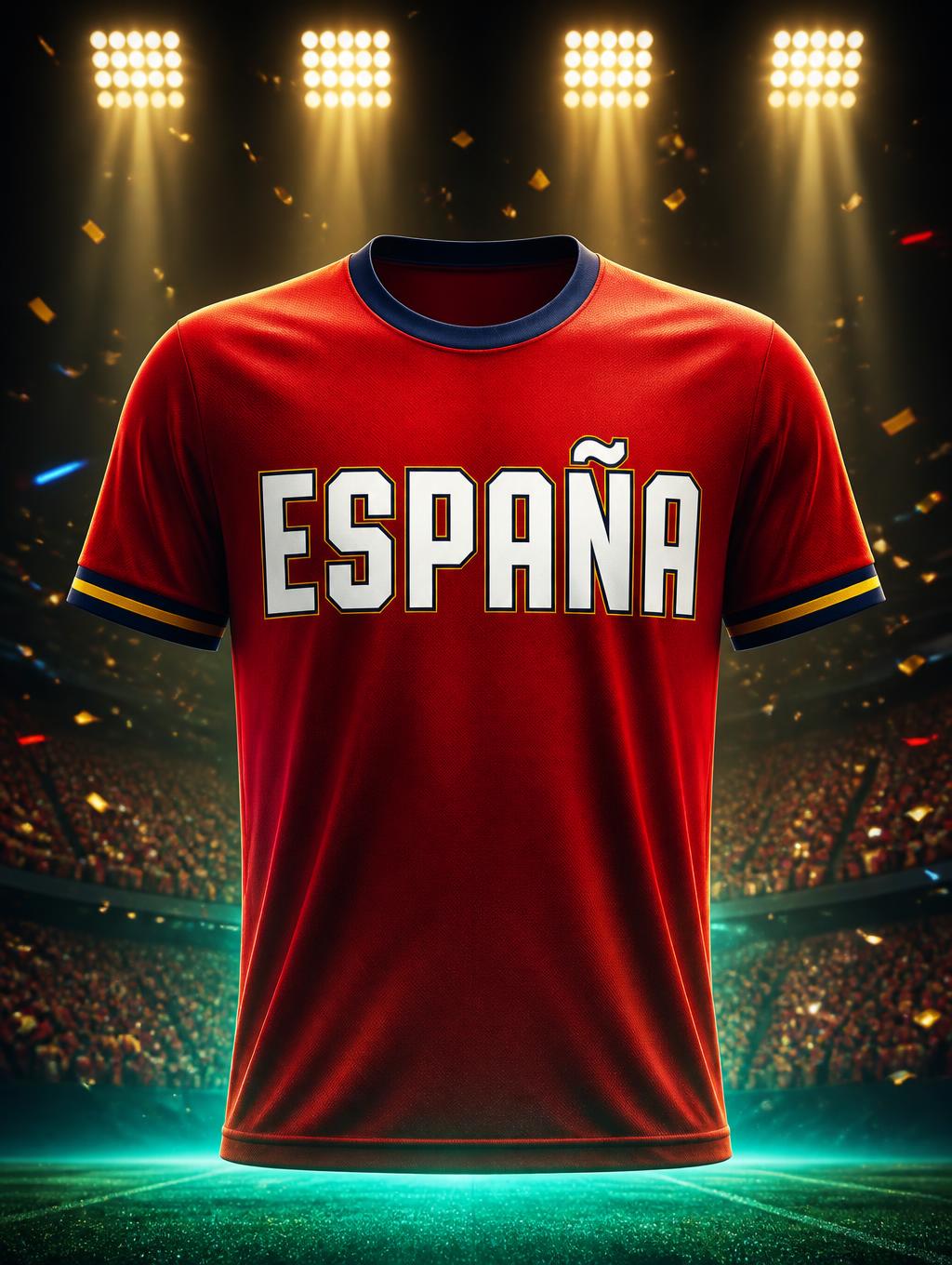 "ESPAÑA" — Sports Football | AI Text Effect Generator