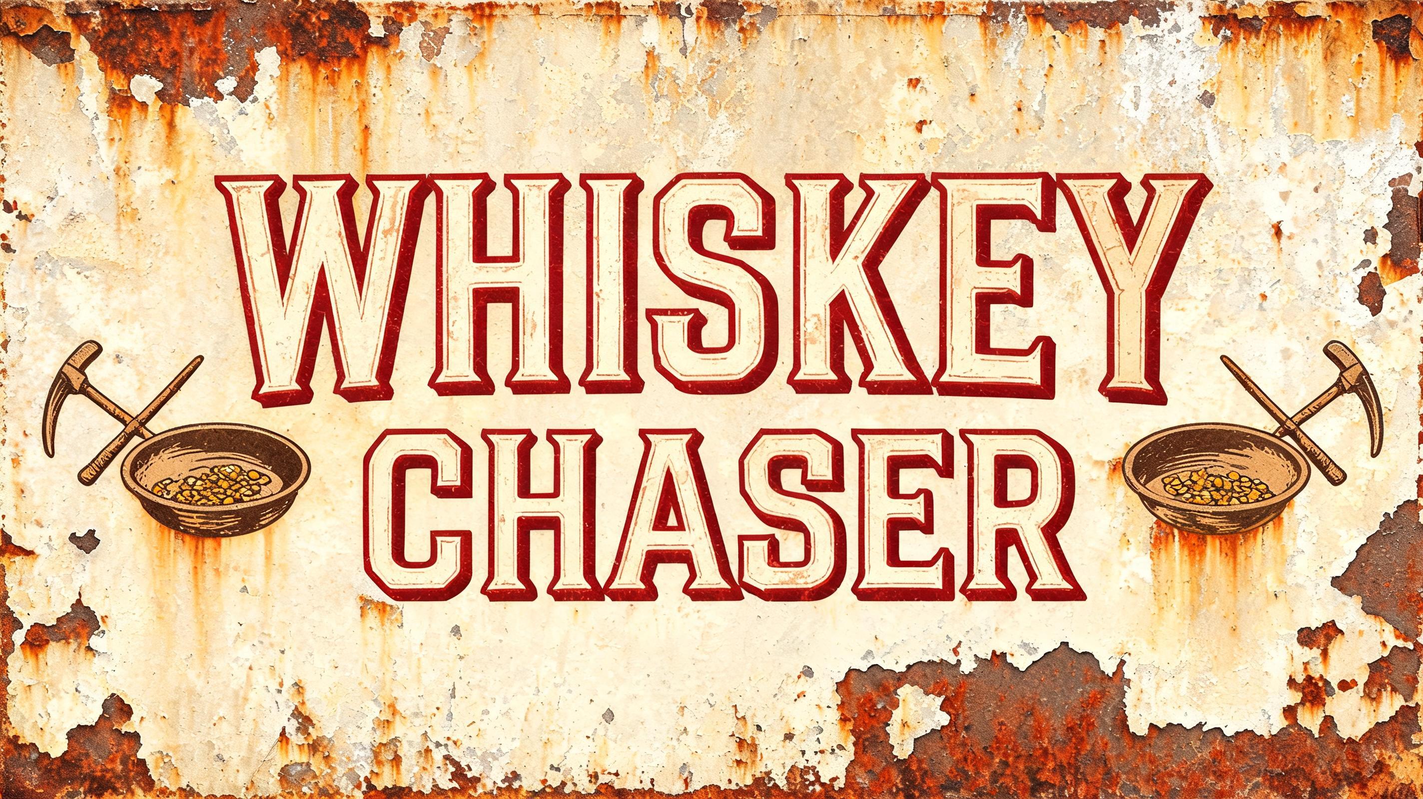 "whiskey chaser" — Vintage | AI Text Effect Generator